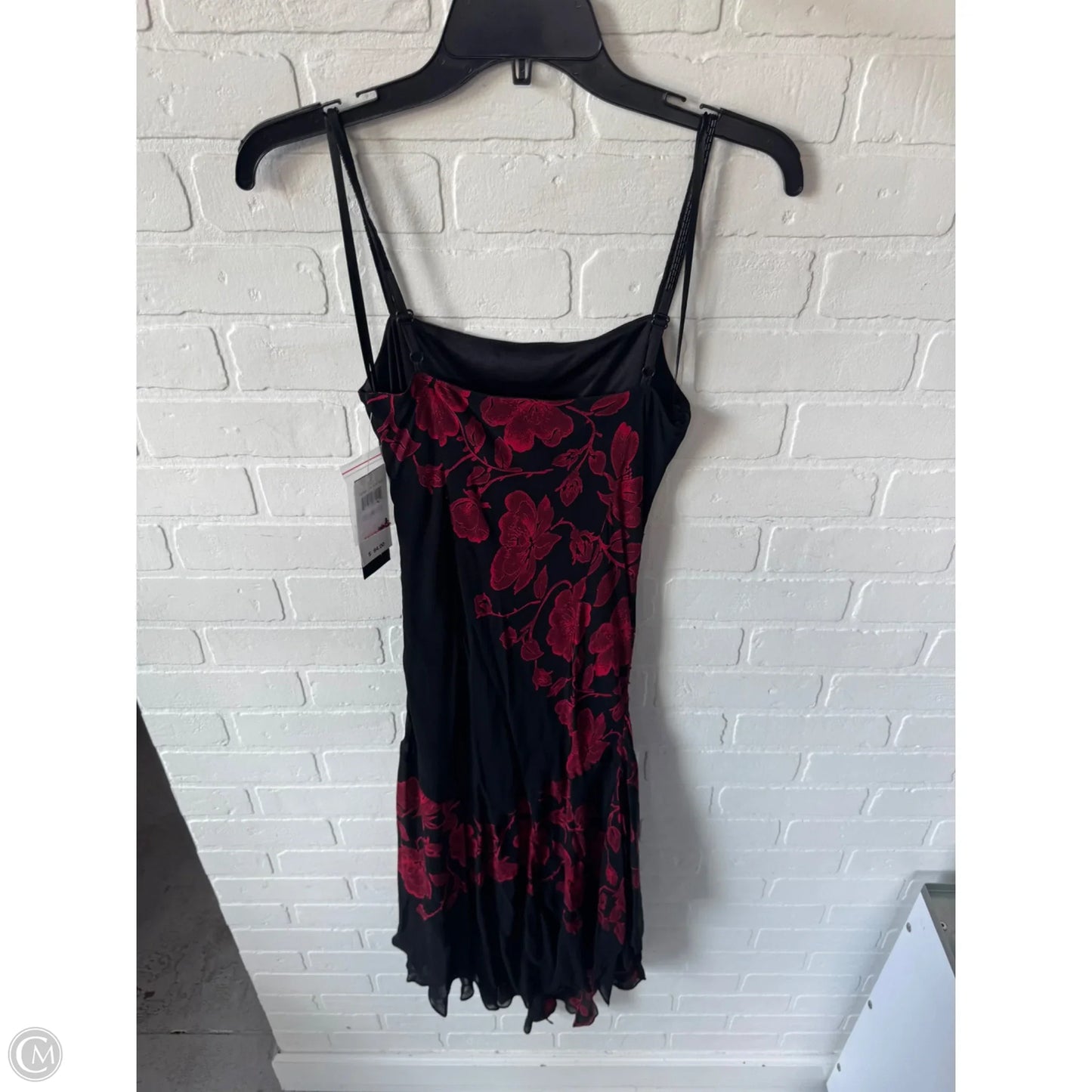 Dress Party Midi By Cmc In Black & Red, Size: S