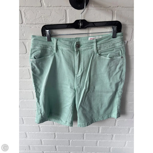 Shorts By Cmc In Green Denim, Size: 12