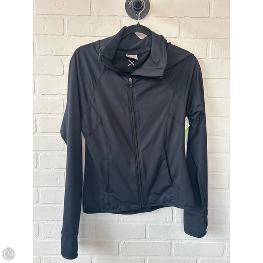 Athletic Jacket By Capezio In Black, Size: S