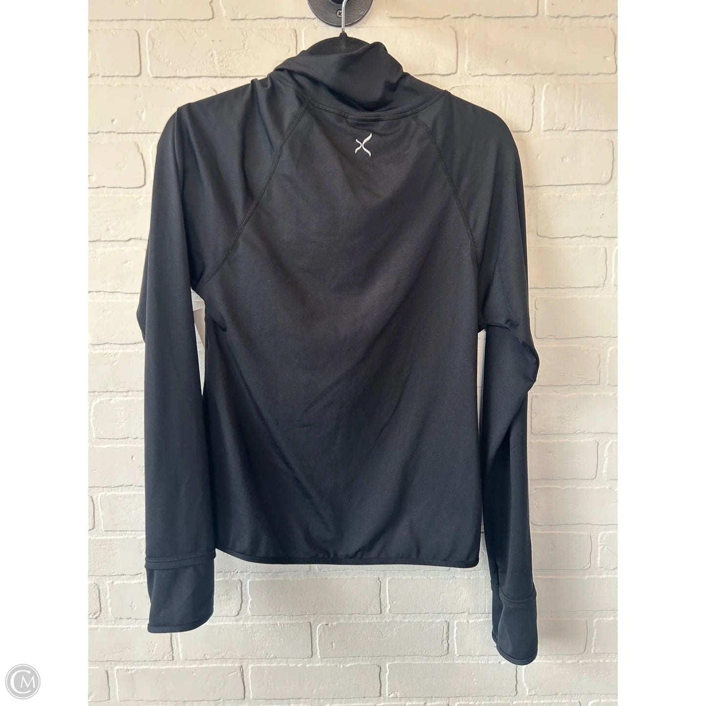 Athletic Jacket By Capezio In Black, Size: S
