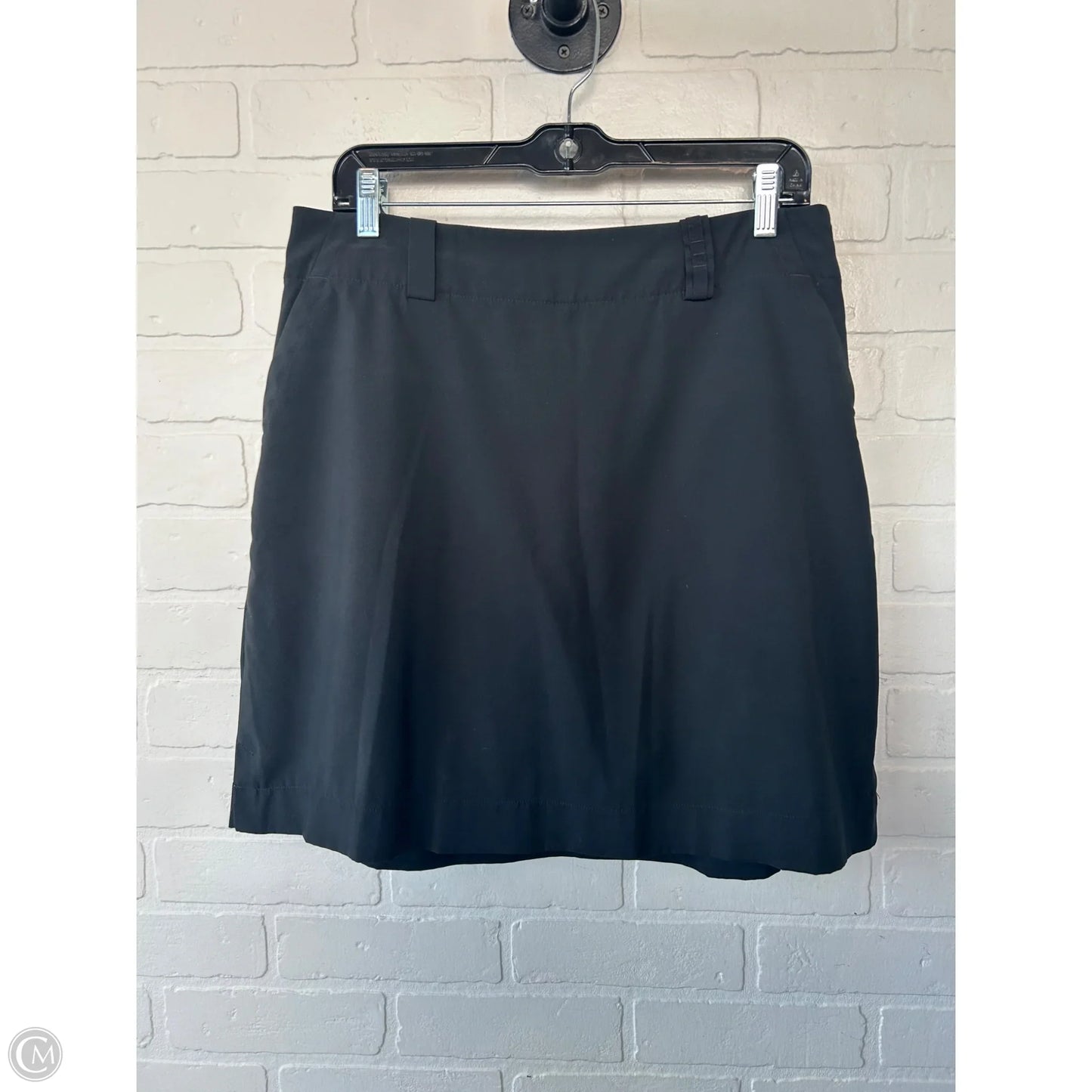 Athletic Skort By Nike Apparel In Black, Size: 8
