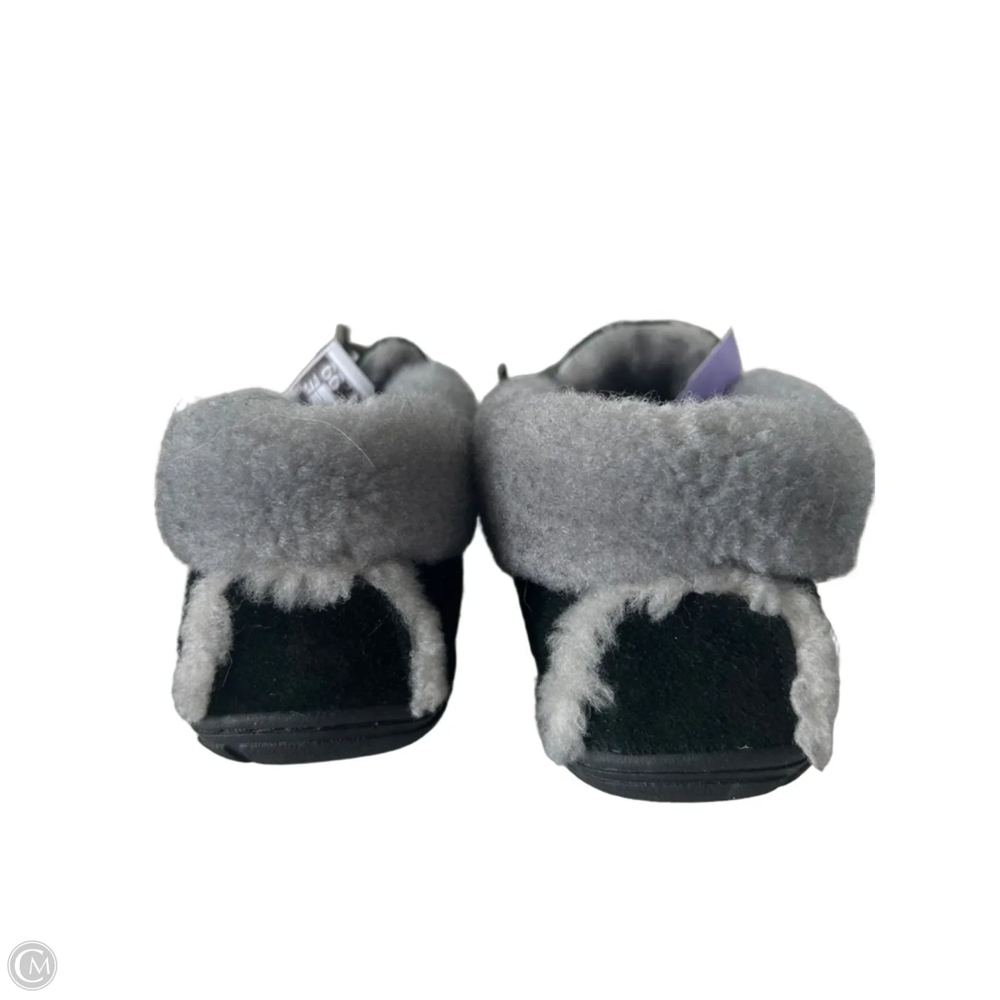 Slippers By L.l. Bean In Black & Grey, Size: 5
