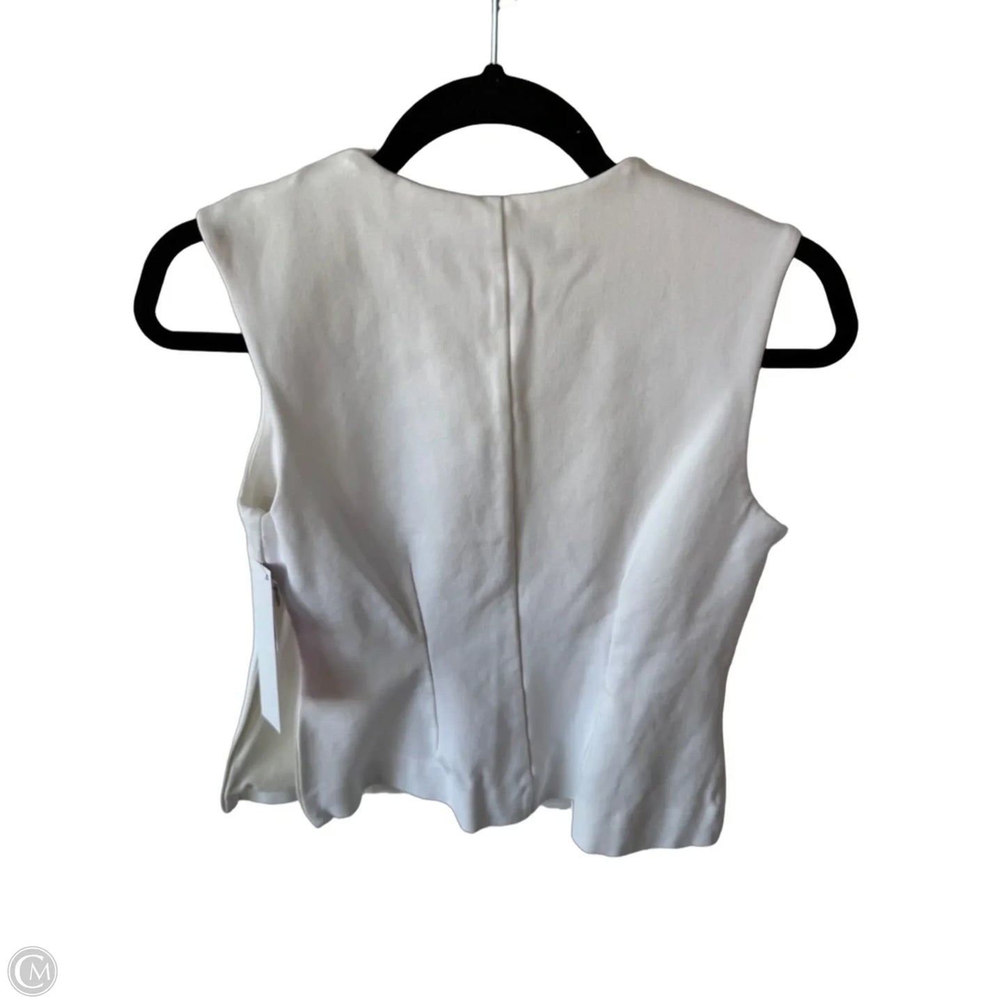 Top Sleeveless By Banana Republic In White, Size: S