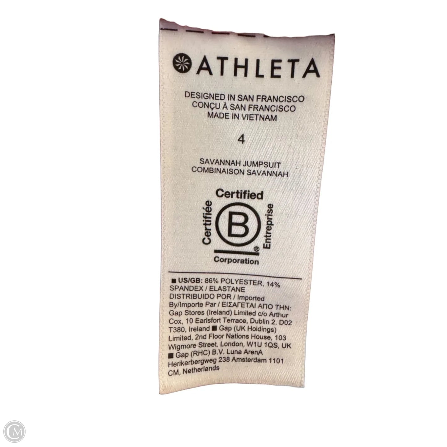 Jumpsuit By Athleta In Orange, Size: S