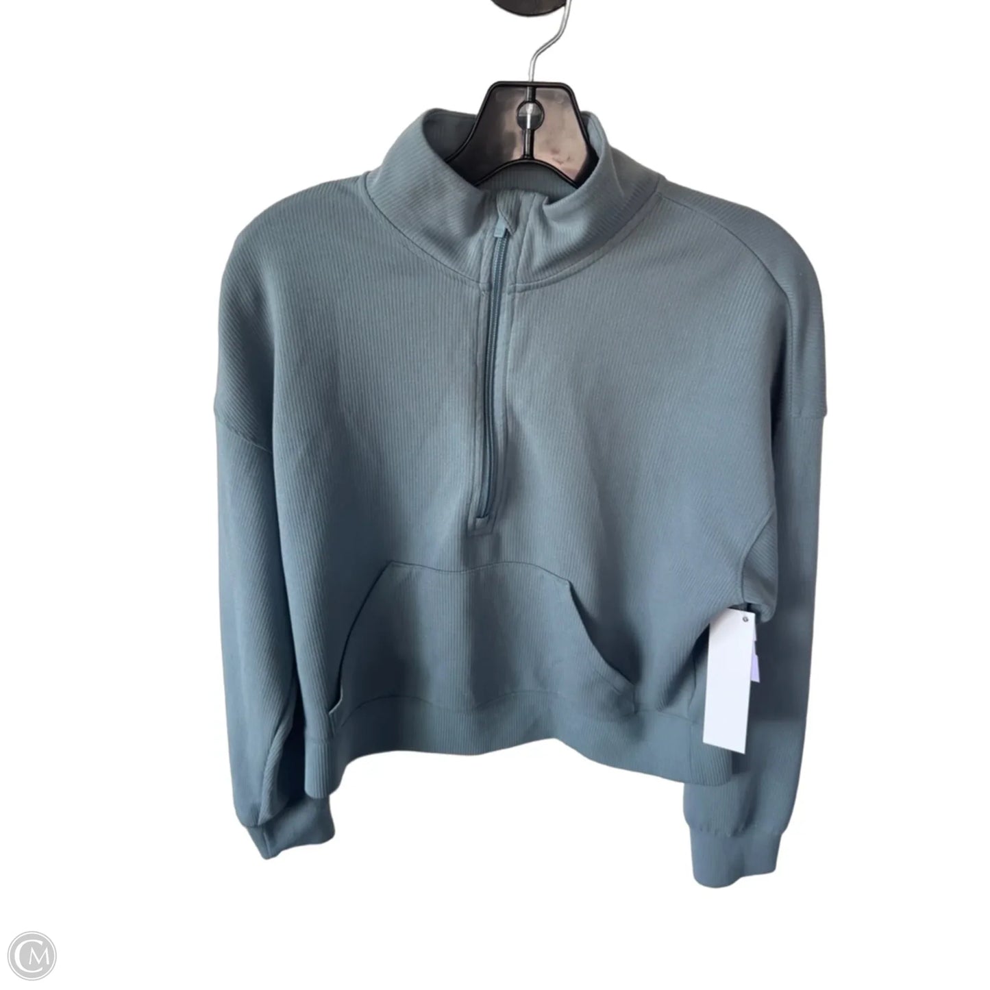Athletic Sweatshirt Collar By All In Motion In Blue, Size: S