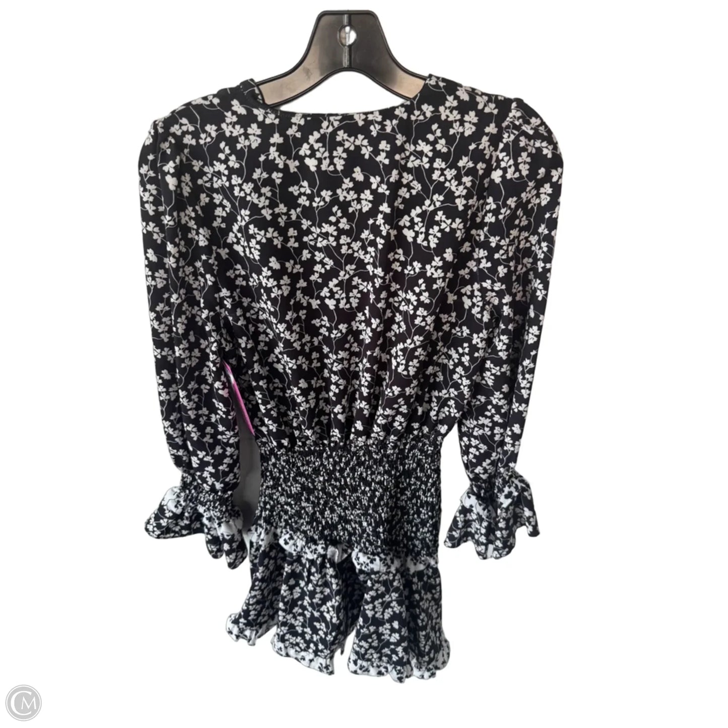 Dress Work By Elliatt In Black & White, Size: Xs