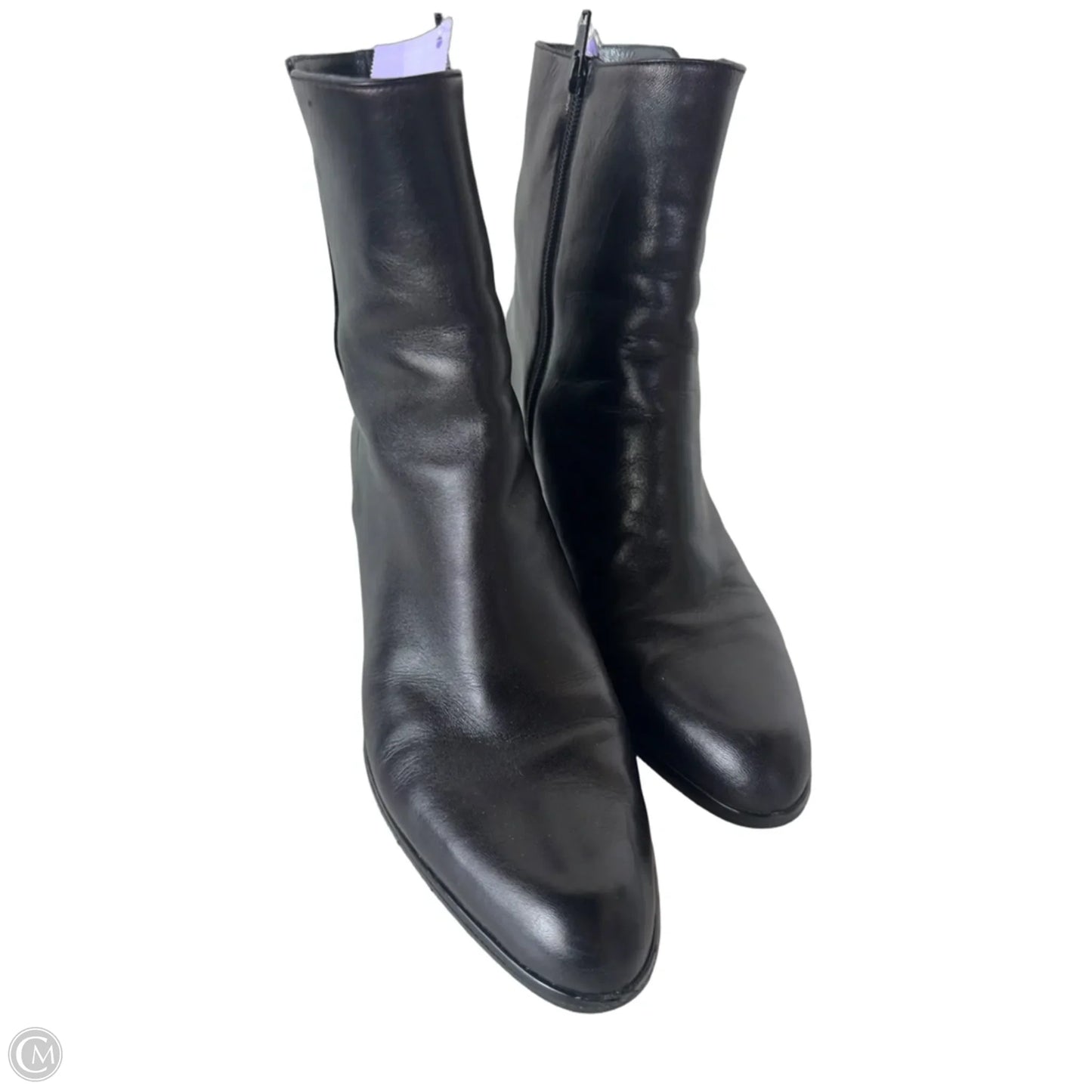 Boots Designer By Stuart Weitzman In Black, Size: 9.5