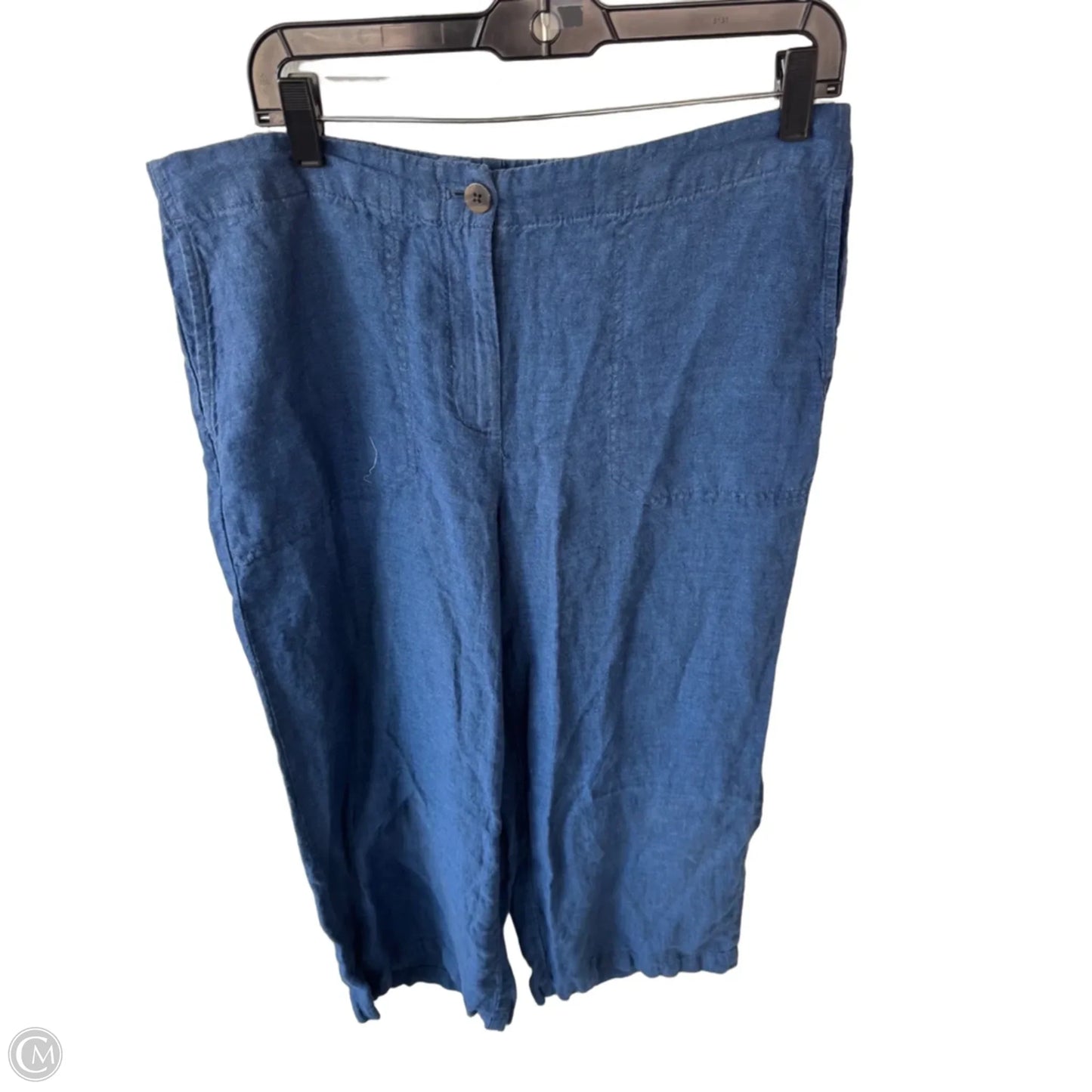 Pants Linen By J. Jill In Blue, Size: 8