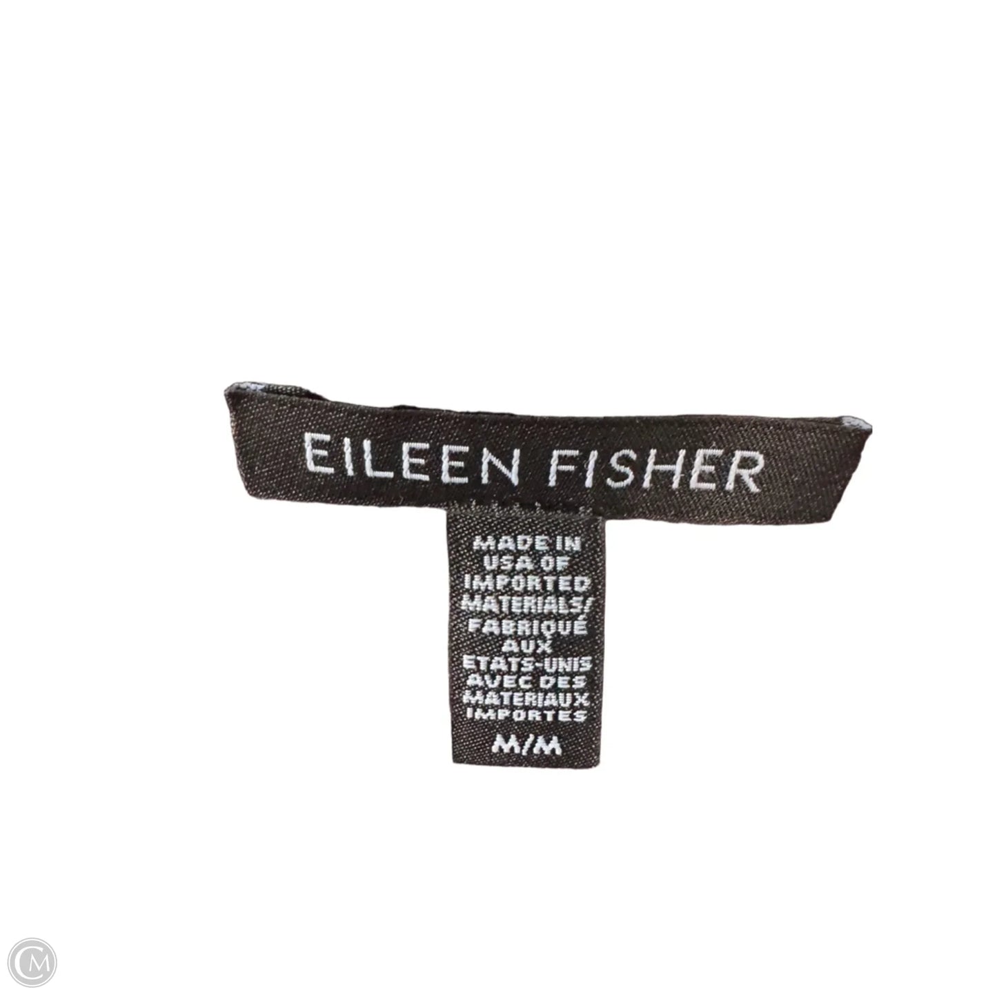 Tunic 3/4 Sleeve By Eileen Fisher In Brown, Size: M
