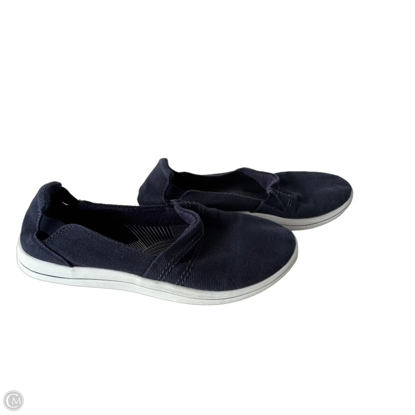 Shoes Flats By Clarks In Blue, Size: 7.5