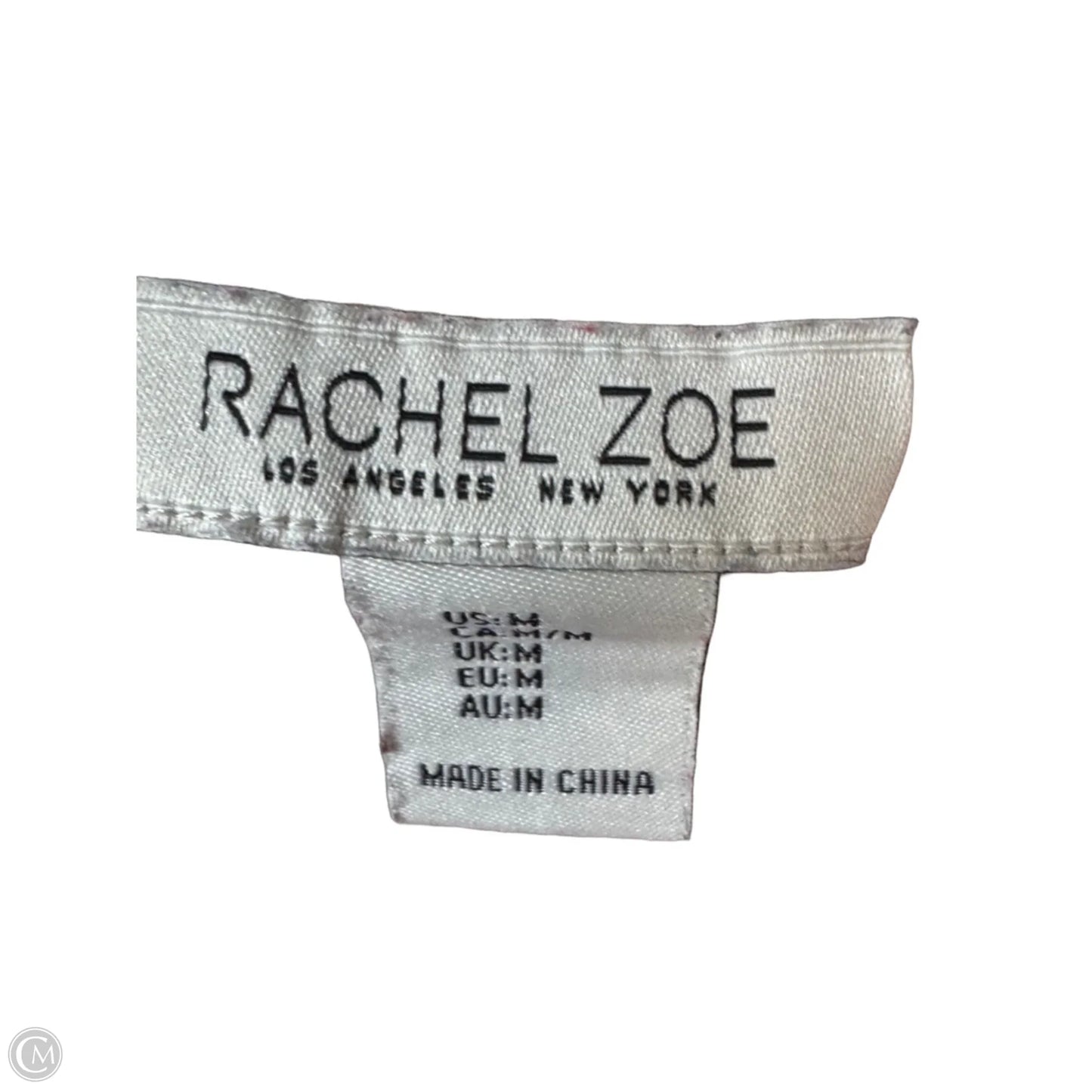 Blouse Sleeveless By Rachel Zoe In Pink & Red, Size: M