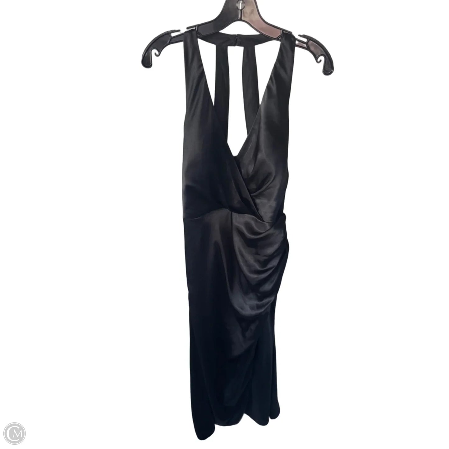 Dress Party Long By Clothes Mentor In Black, Size: L