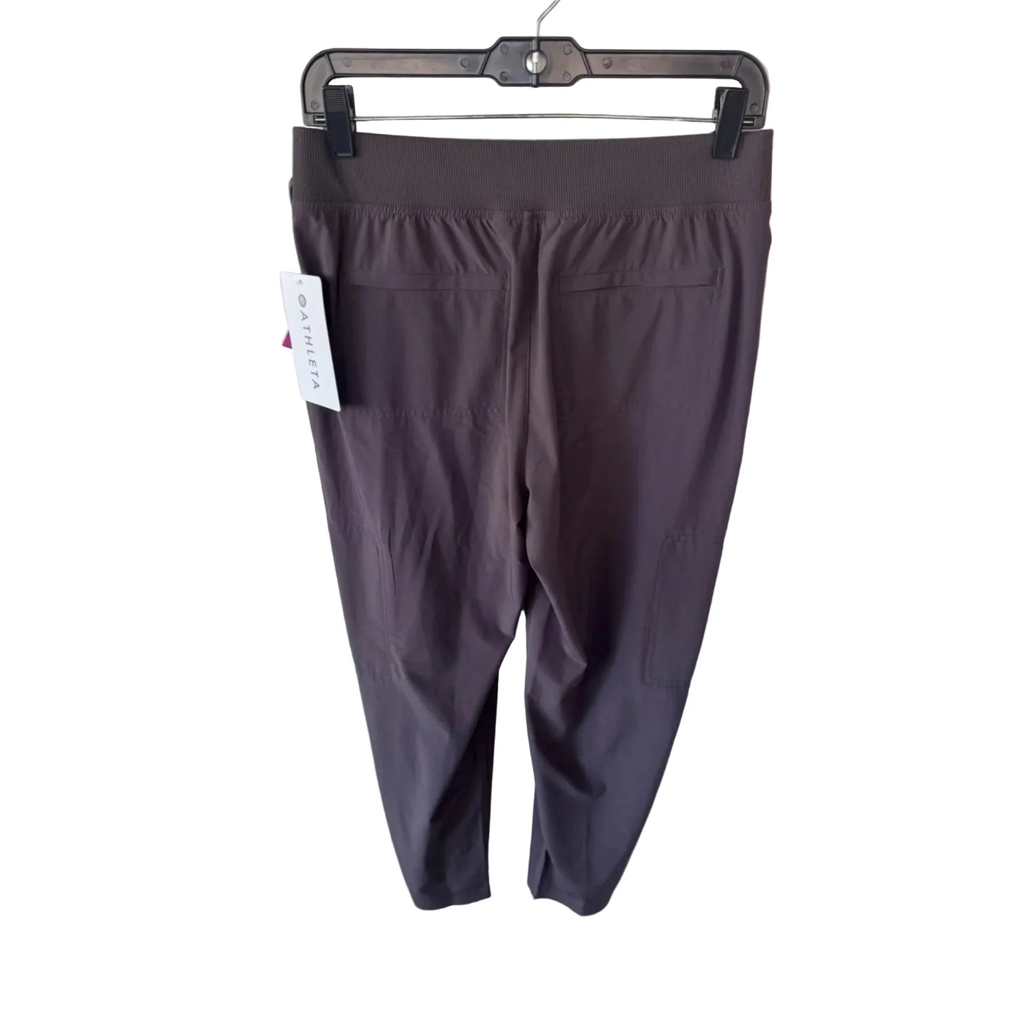 Athletic Pants By Athleta In Grey & Purple, Size: 4