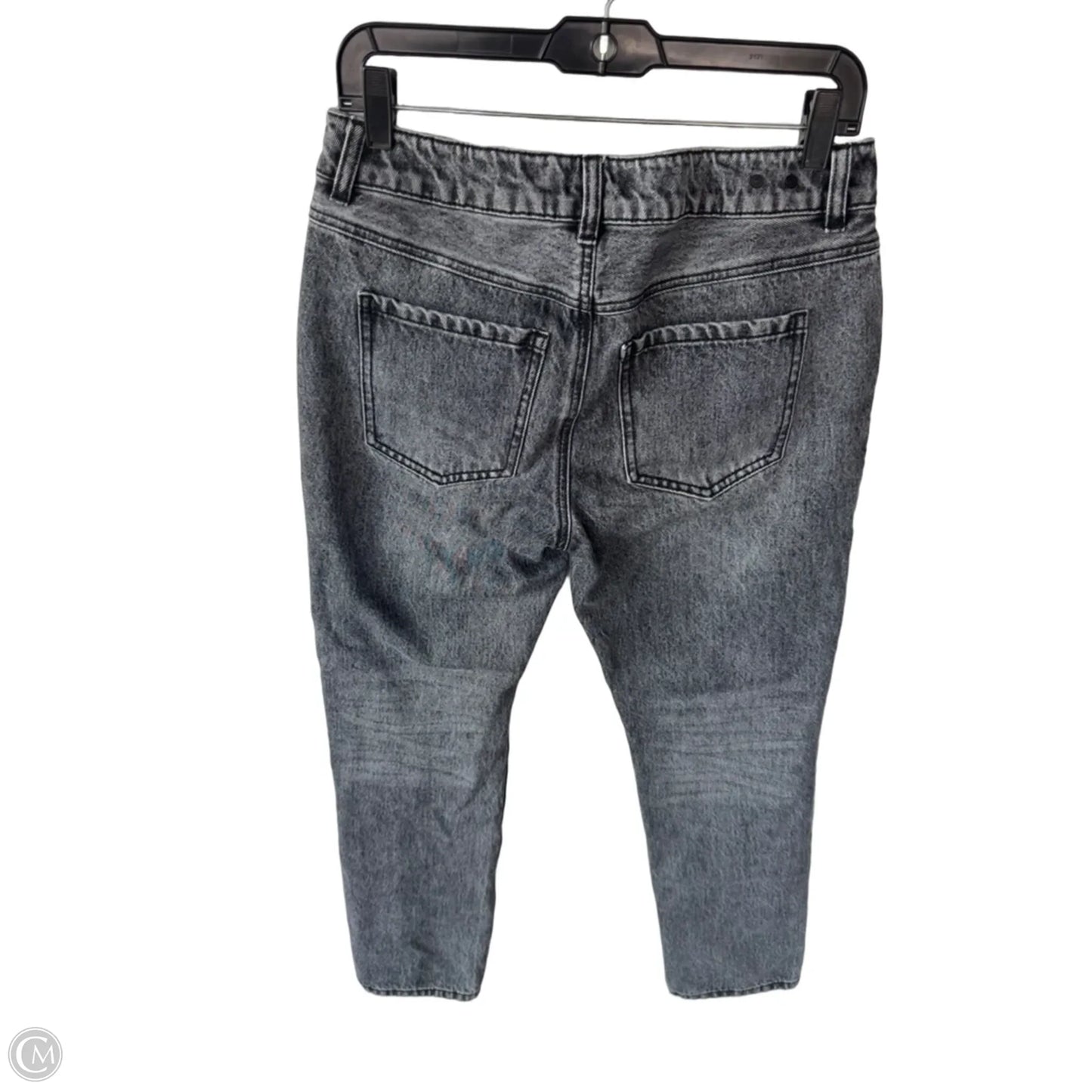 Jeans Boyfriend By Cabi In Black Denim, Size: 2