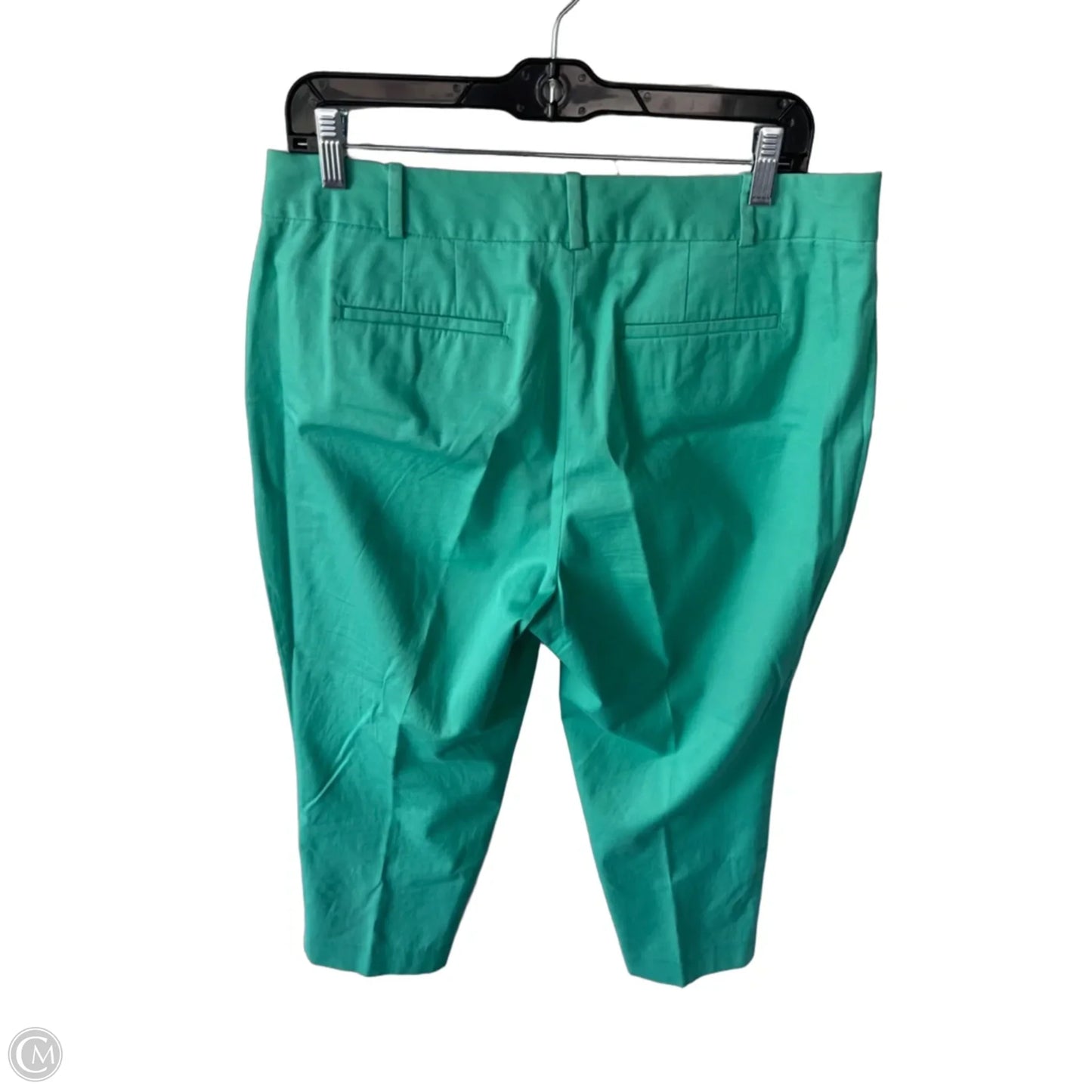 Pants Cropped By Talbots In Green, Size: 10