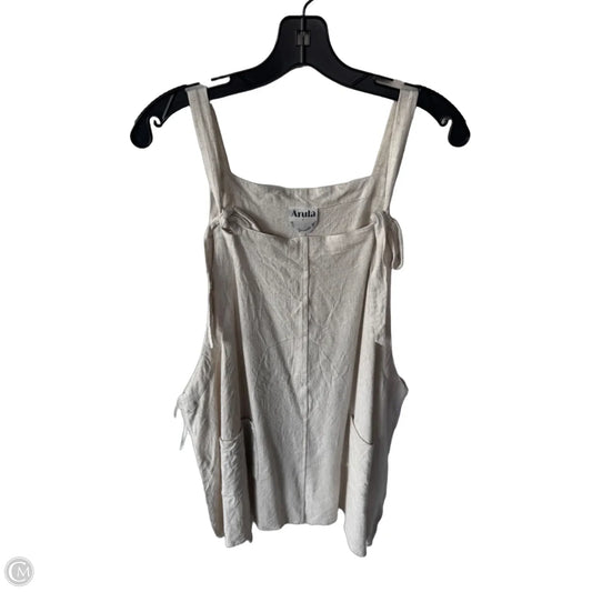 Dress Casual Short By Arula In Cream & Tan, Size: 2x