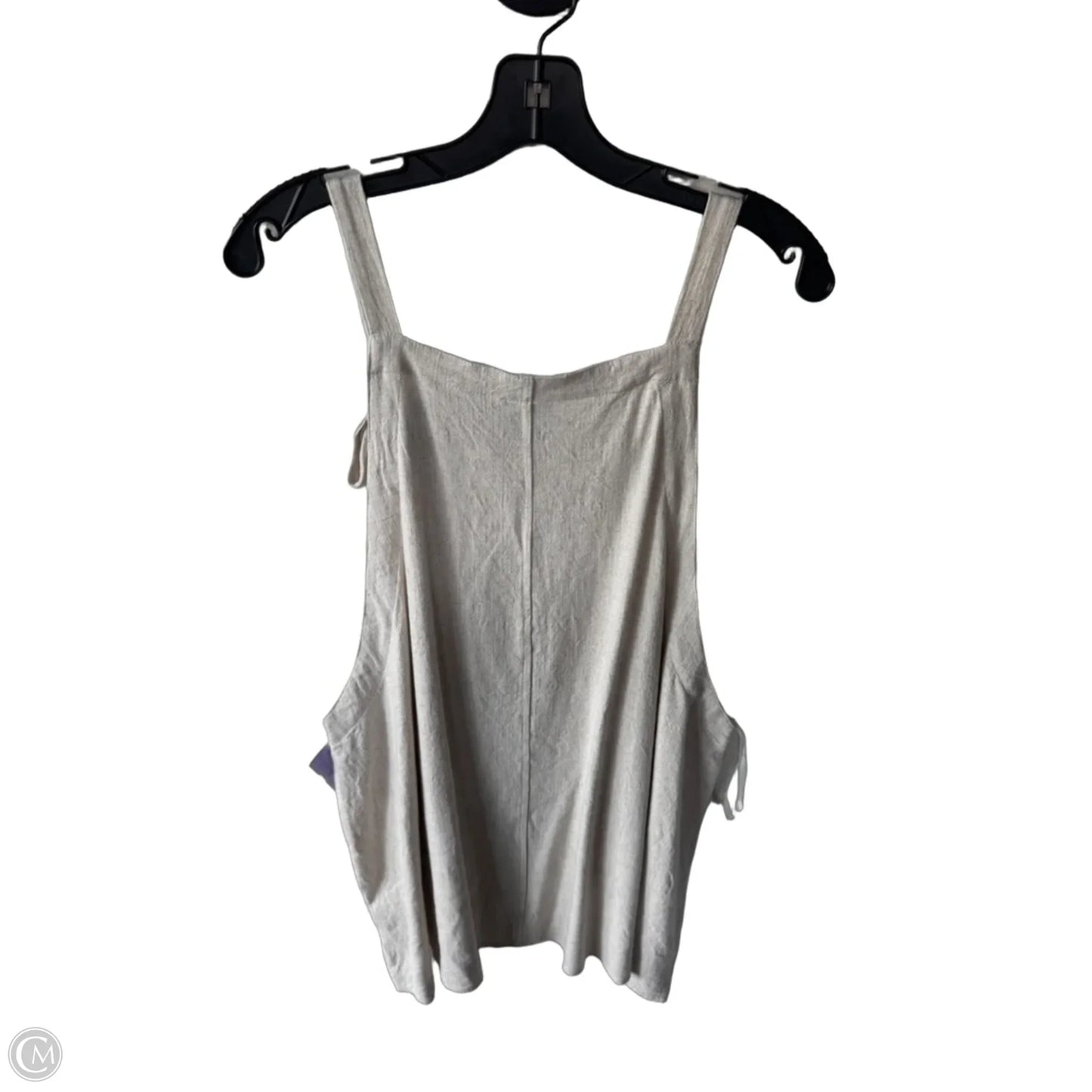 Dress Casual Short By Arula In Cream & Tan, Size: 2x