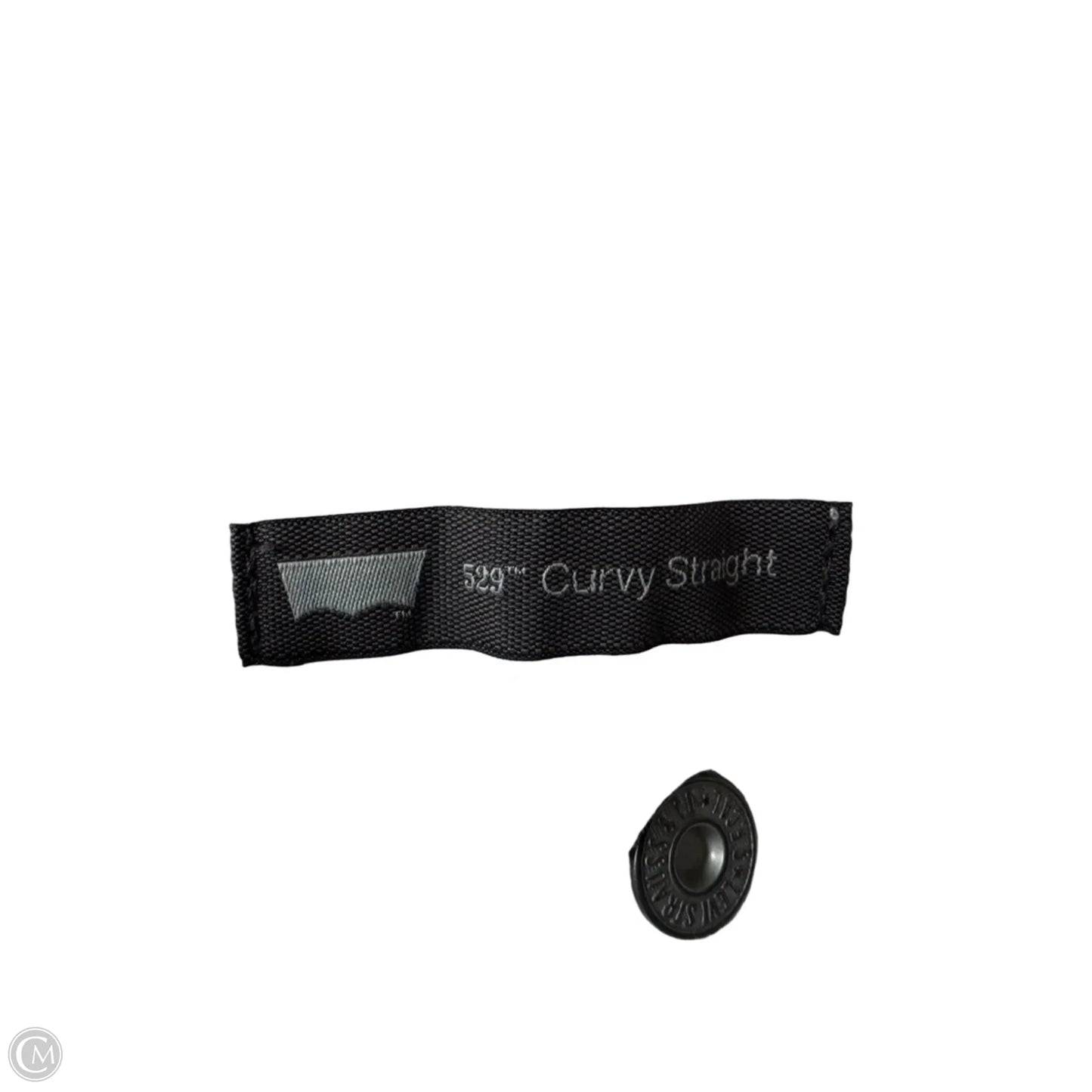 Jeans Straight By Levis In White Denim, Size: 8