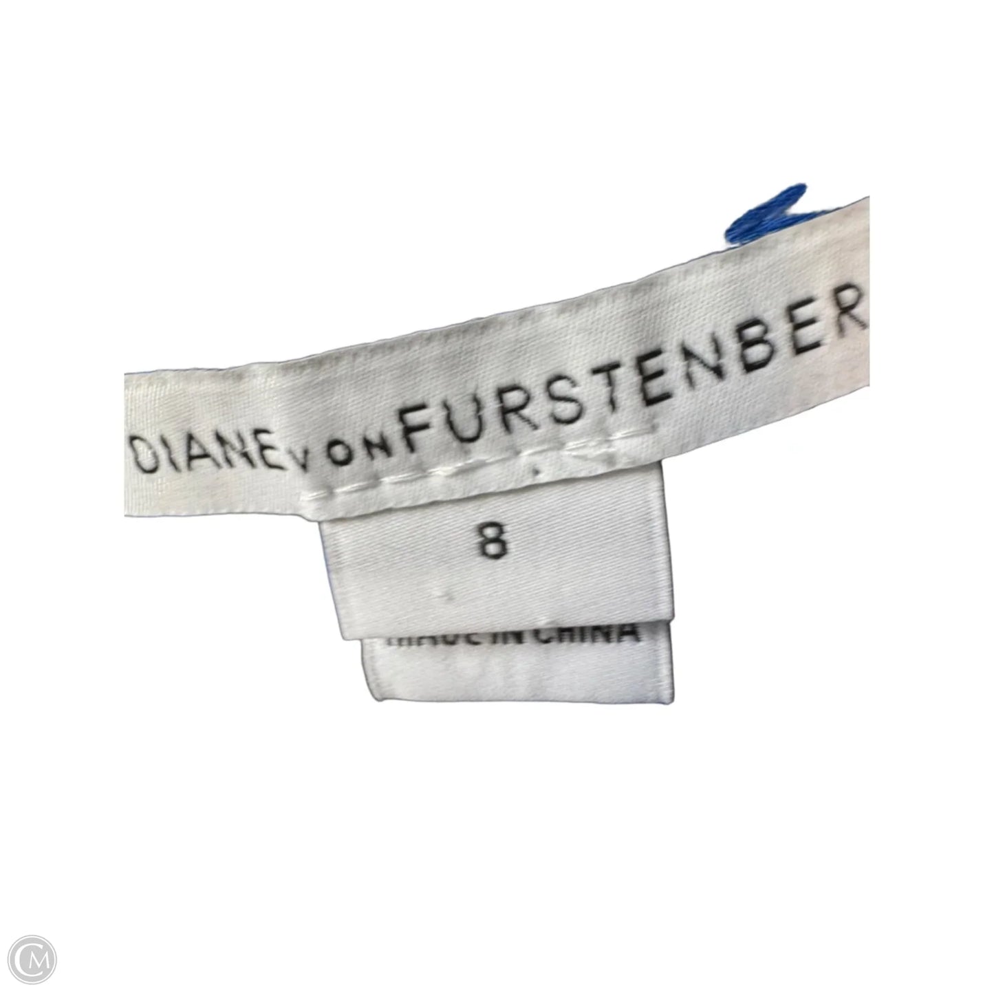 Dress Designer By Diane Von Furstenberg In Blue, Size: M