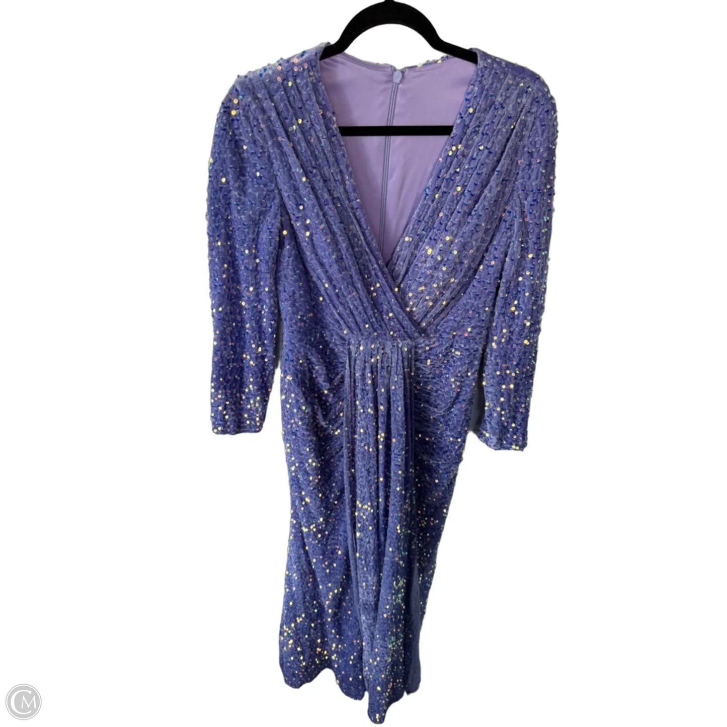 Dress Party Long By Cmf In Purple, Size: M