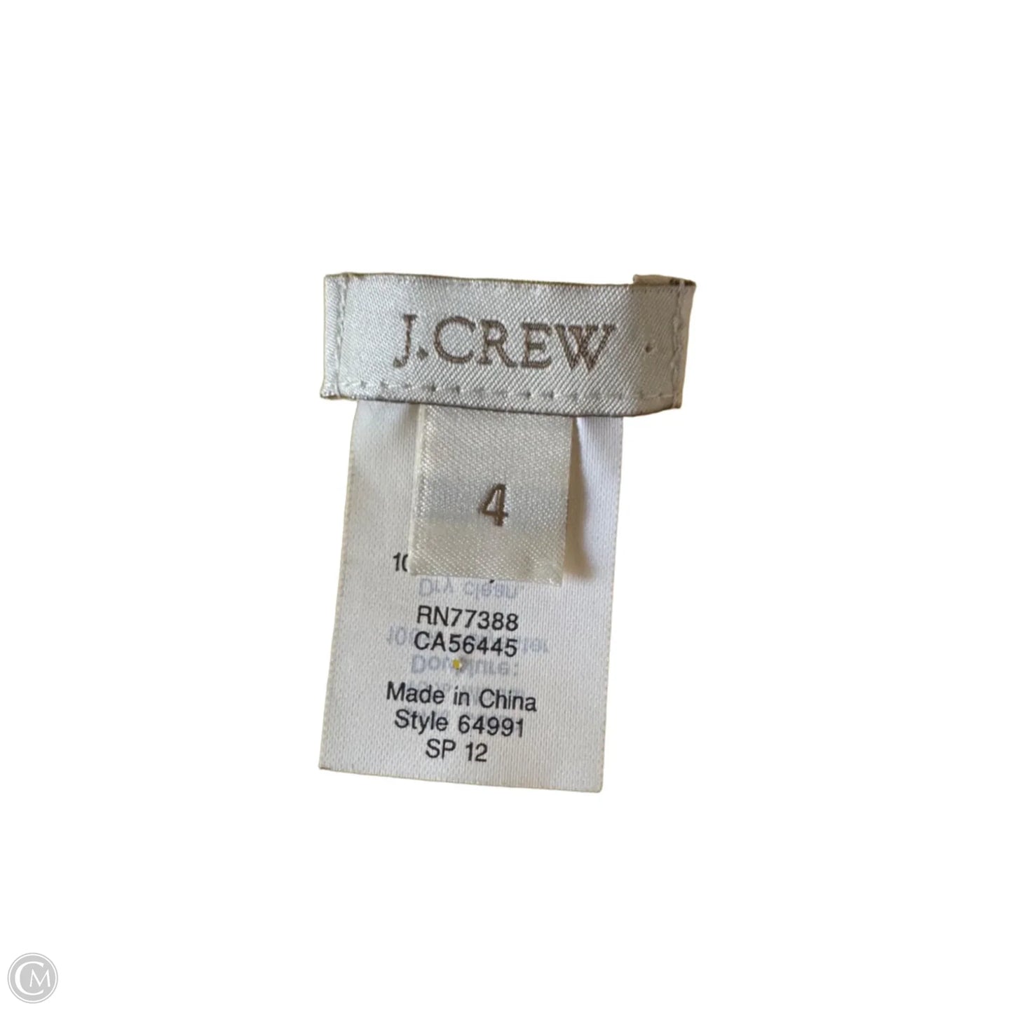 Dress Work By J. Crew In Yellow, Size: S