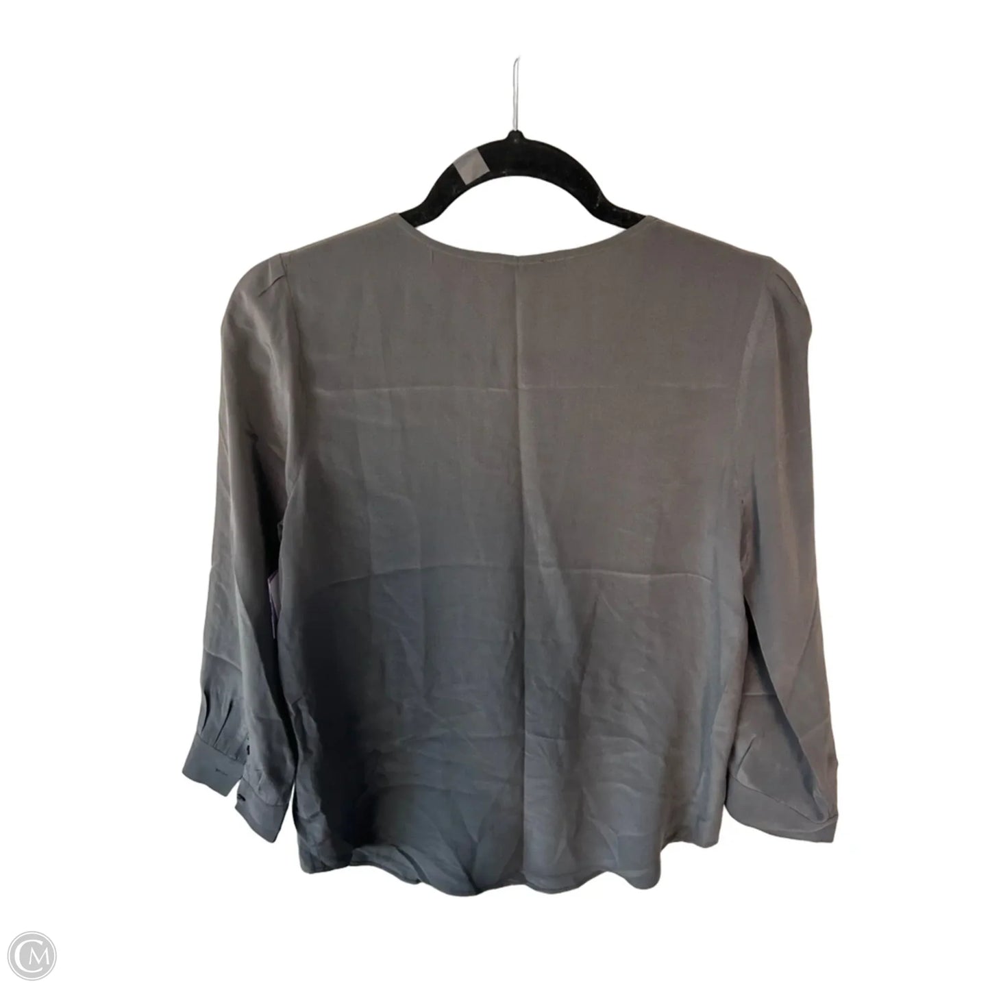 Blouse Long Sleeve By Joie In Grey, Size: Xs