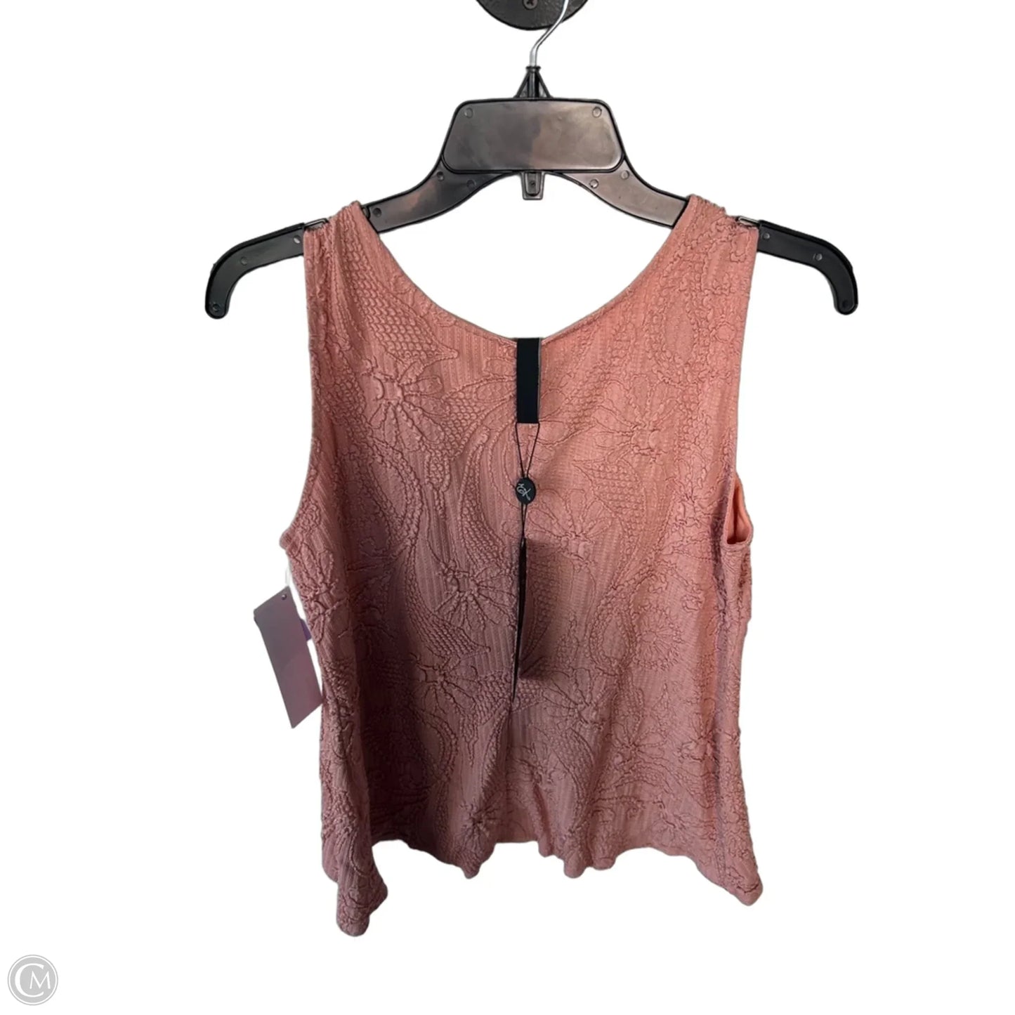Blouse Sleeveless By Cmc In Peach, Size: M