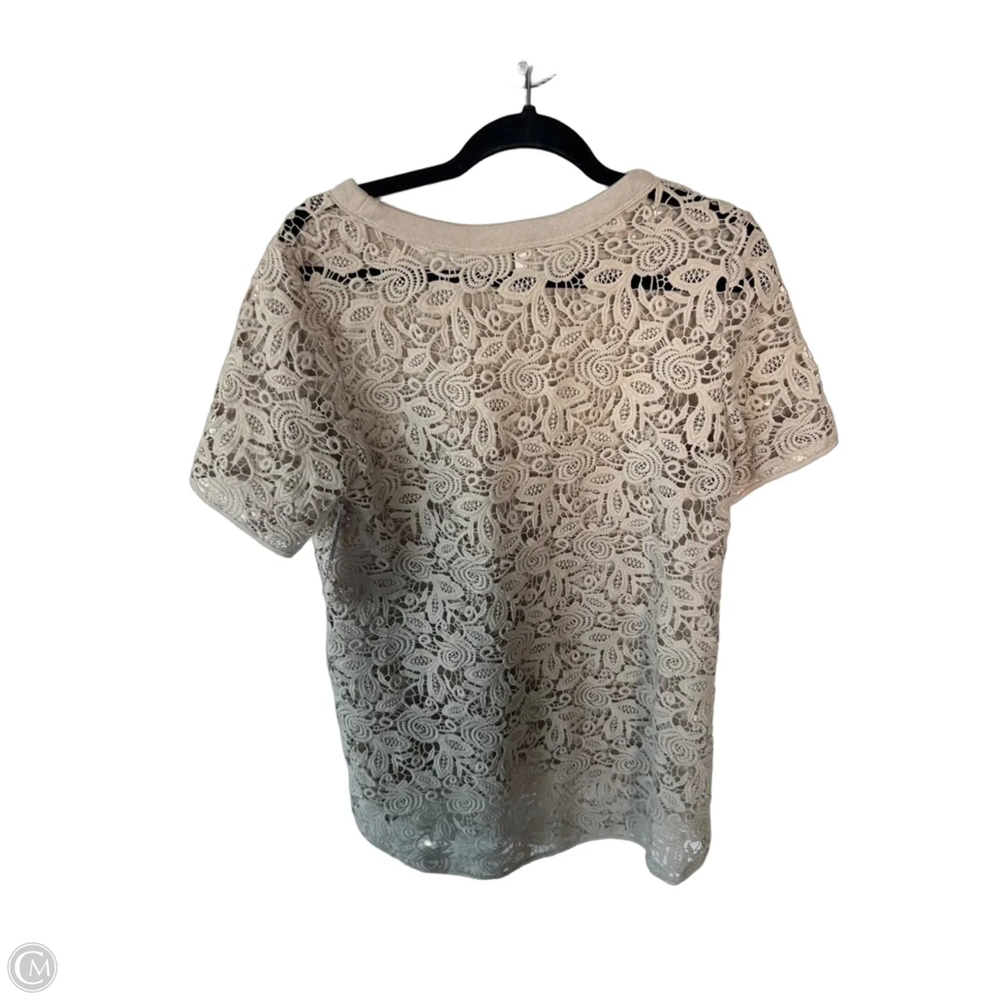 Sweater Short Sleeve By Wilfred In Tan, Size: M