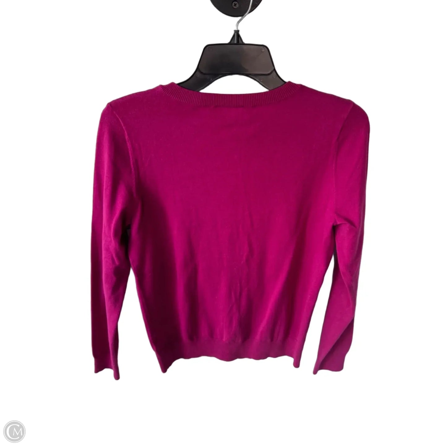 Sweater Cardigan By Talbots In Pink, Size: S