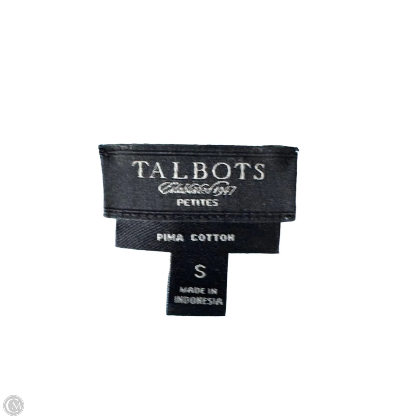 Vest Sweater By Talbots In Blue, Size: Sp