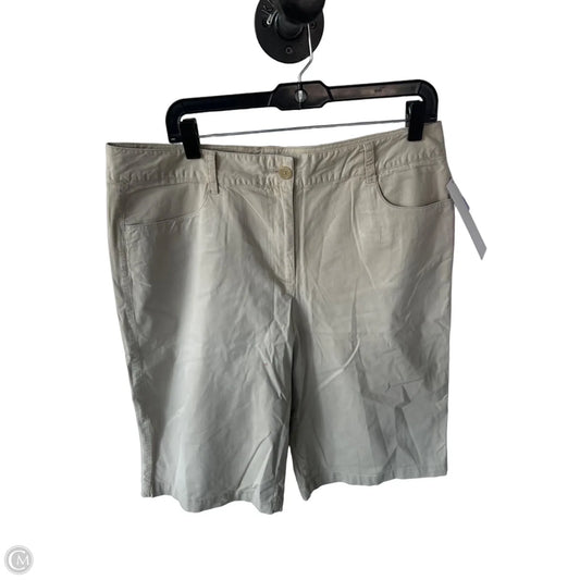 Shorts By Talbots In Tan, Size: 16