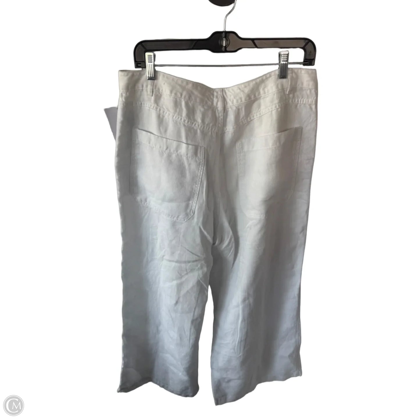 Pants Linen By Madewell In White, Size: 12