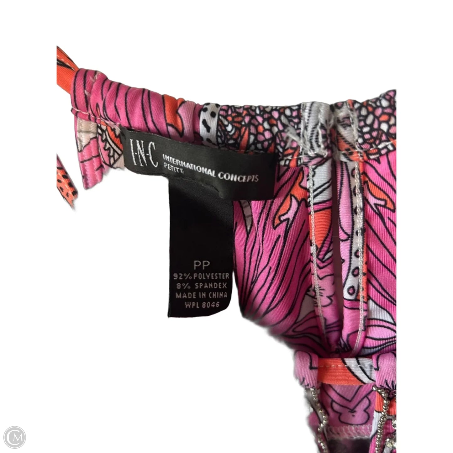 Dress Party Short By Inc In Pink & White, Size: Sp