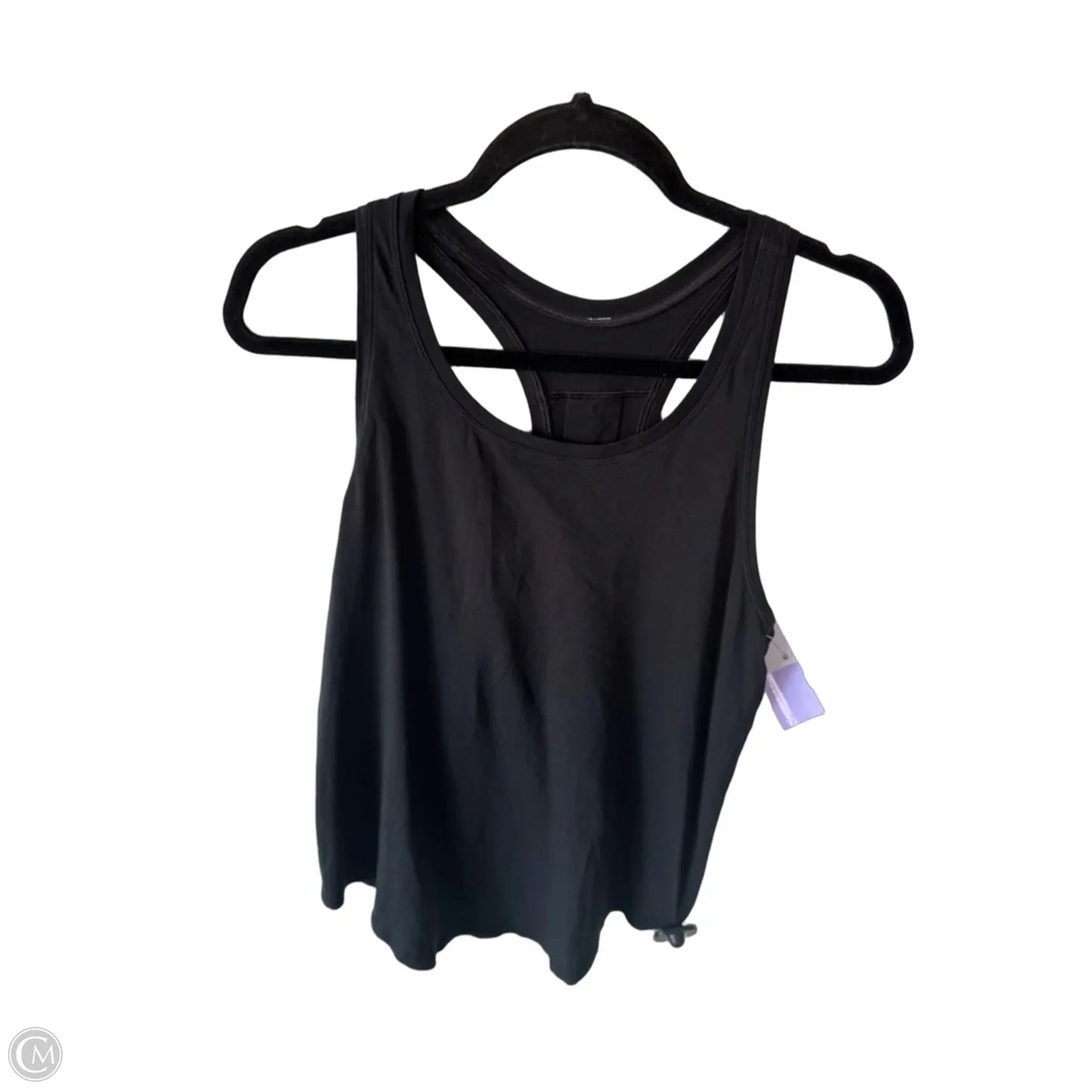 Athletic Tank Top By Lululemon In Black, Size: M