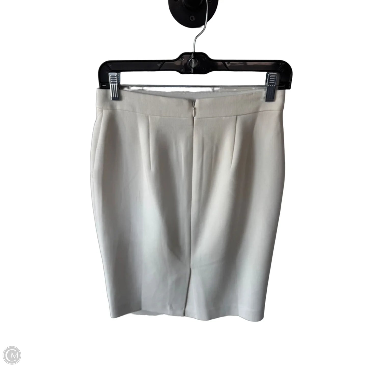 Skirt Midi By Ann Taylor In Cream, Size: 2p