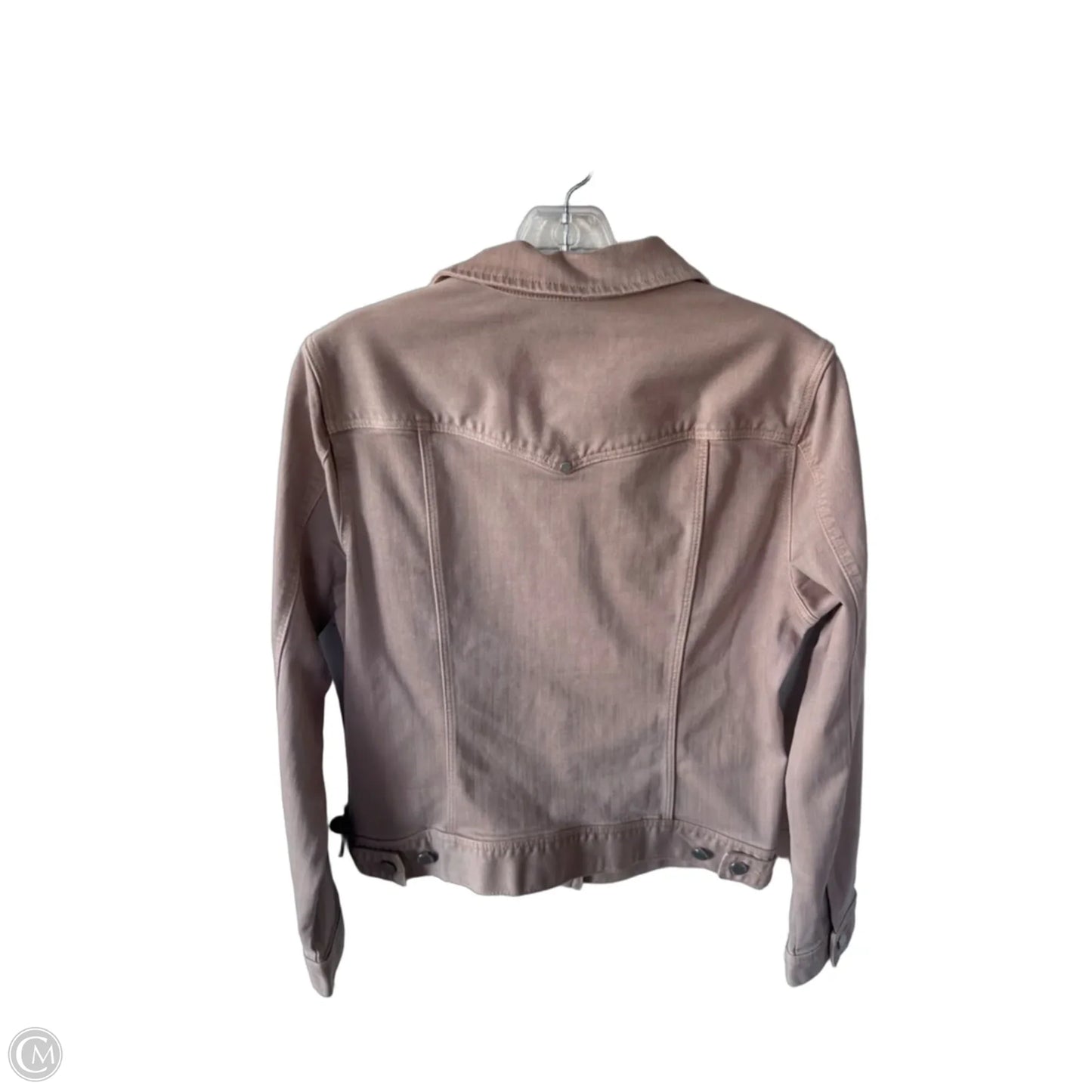 Jacket Denim By Liverpool In Pink Denim, Size: S