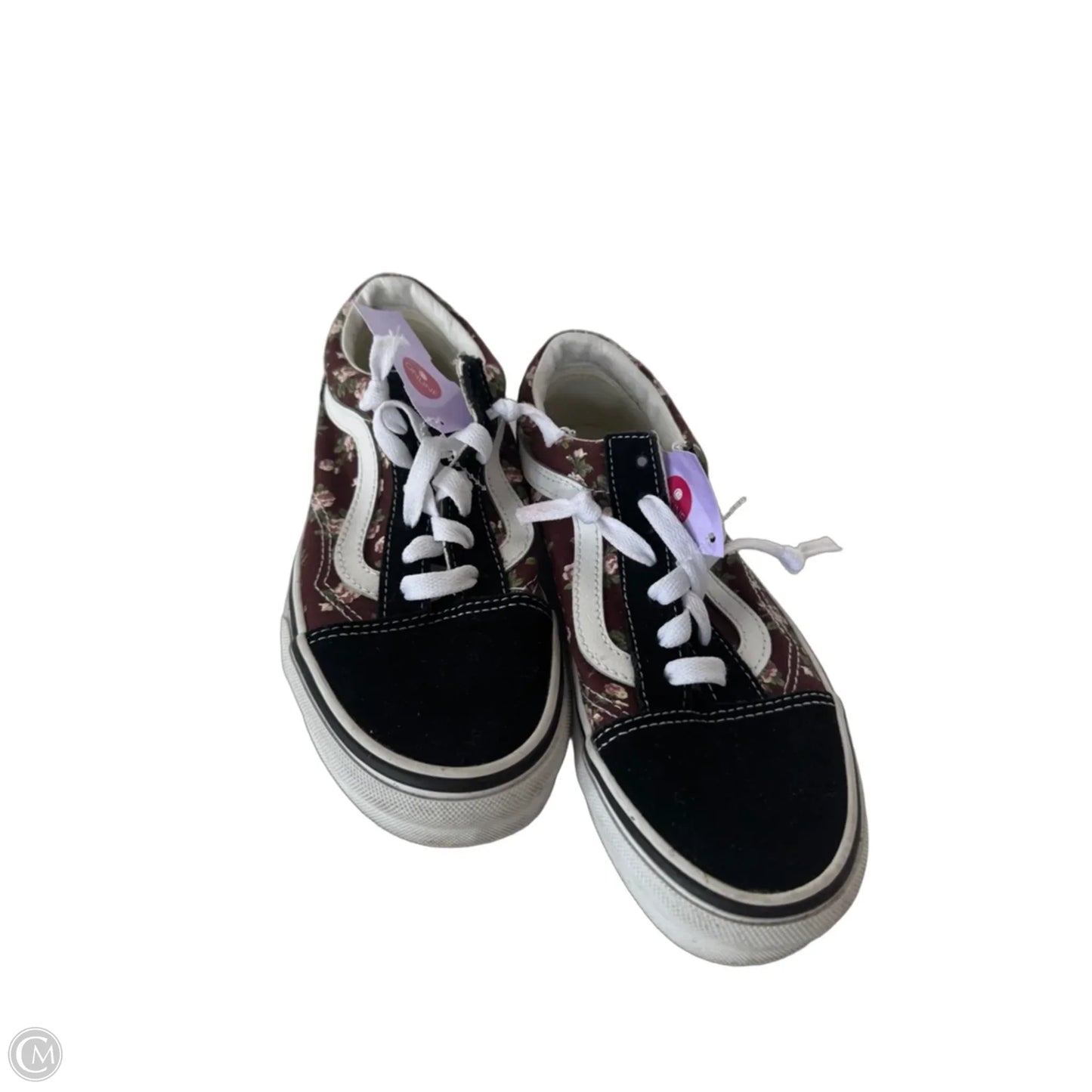 Shoes Sneakers By Vans In Blue & Brown, Size: 5.5