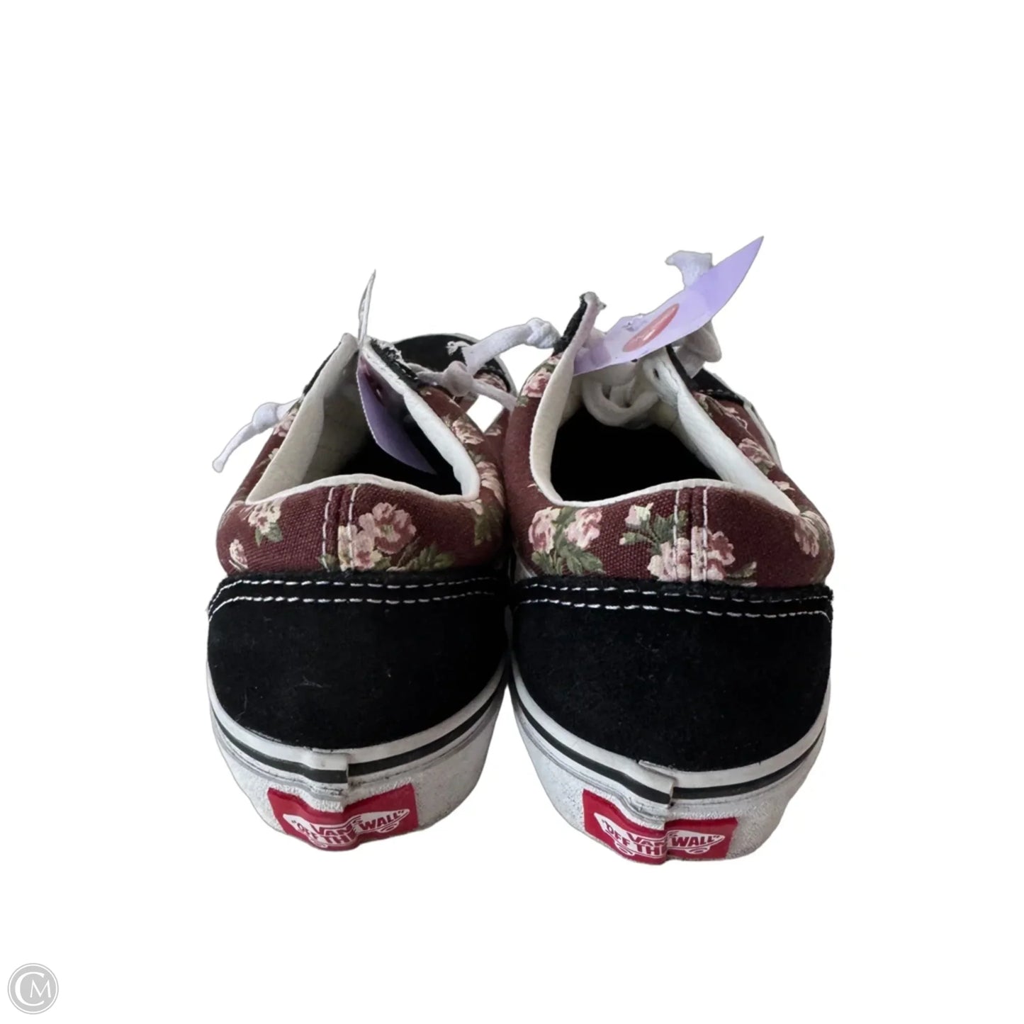 Shoes Sneakers By Vans In Blue & Brown, Size: 5.5