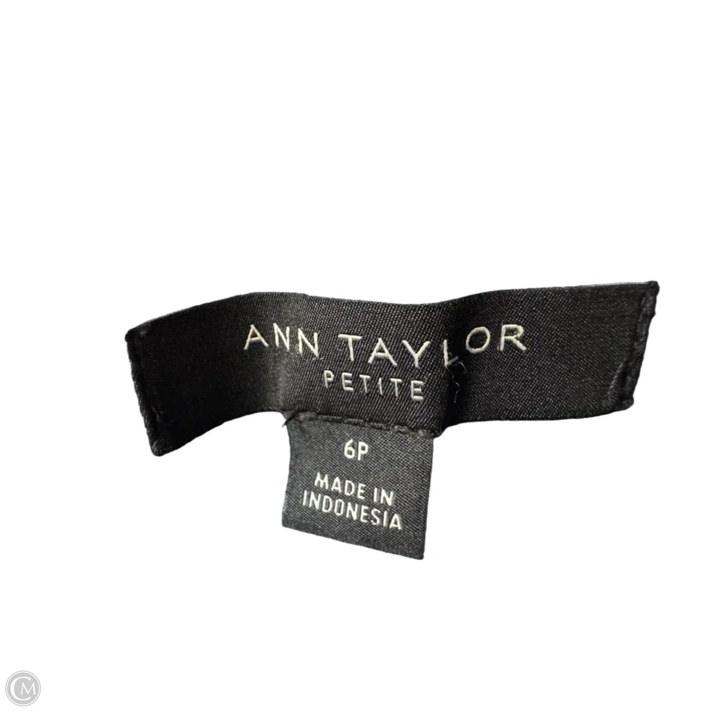 Pants Linen By Ann Taylor In Blue, Size: 6p