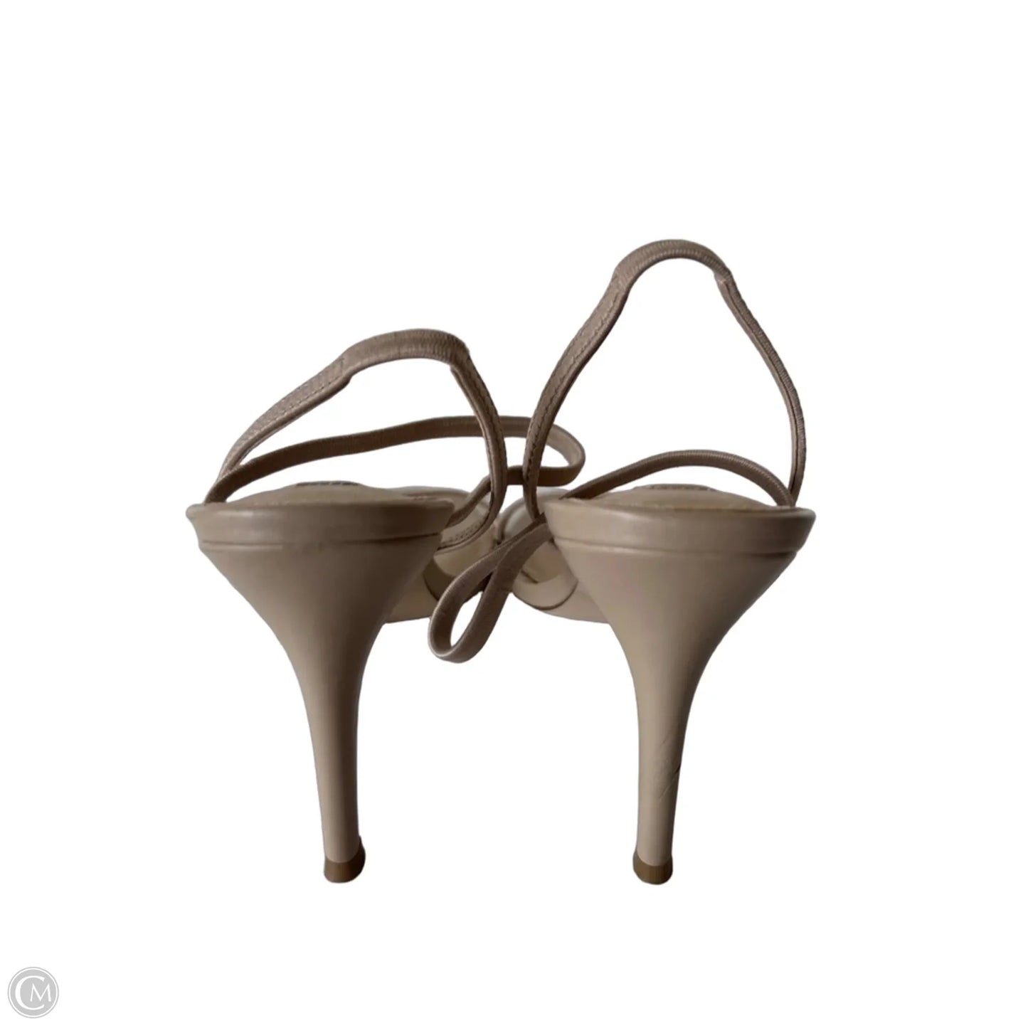 Sandals Heels Stiletto By Steve Madden In Tan, Size: 9.5