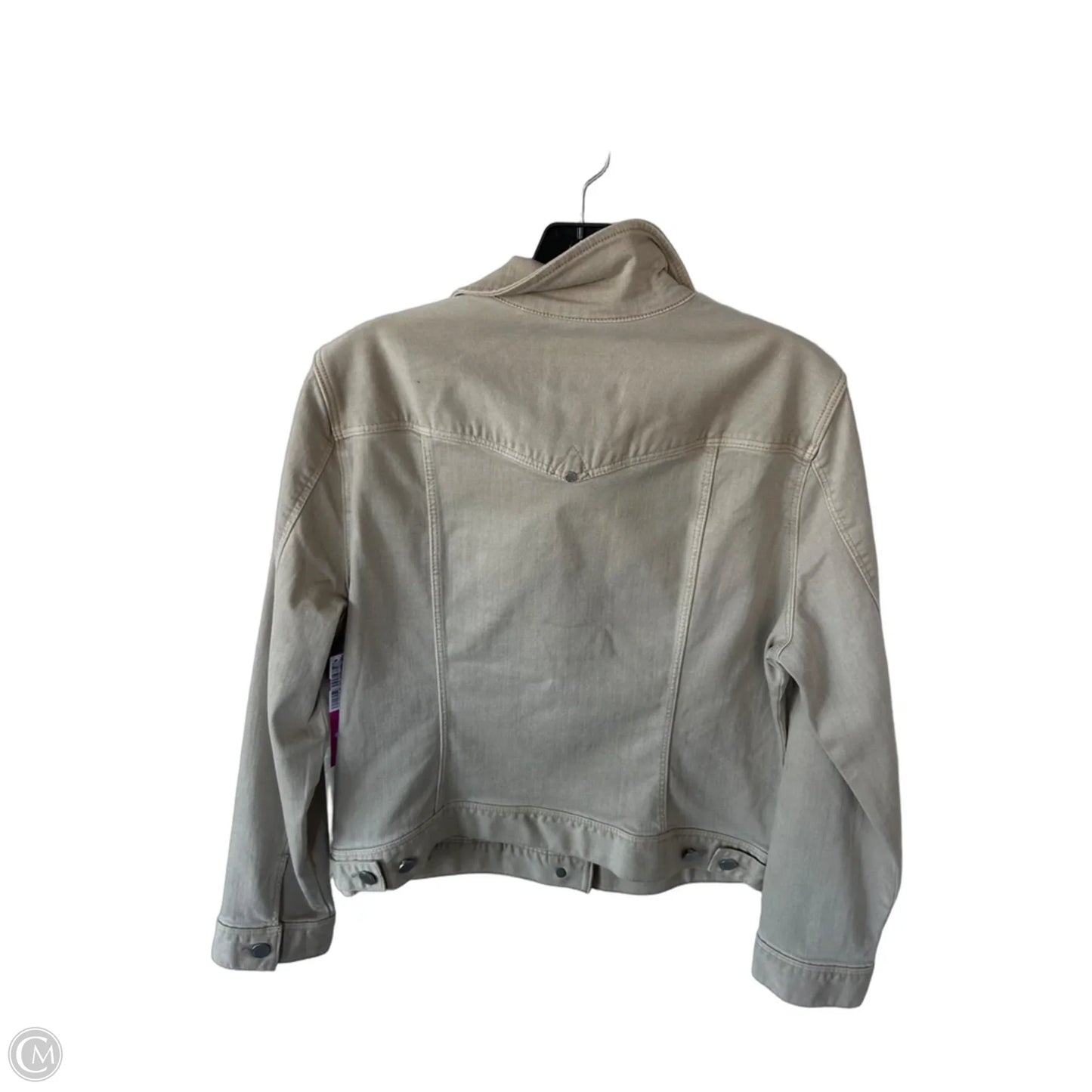Jacket Denim By Liverpool In Tan Denim, Size: M