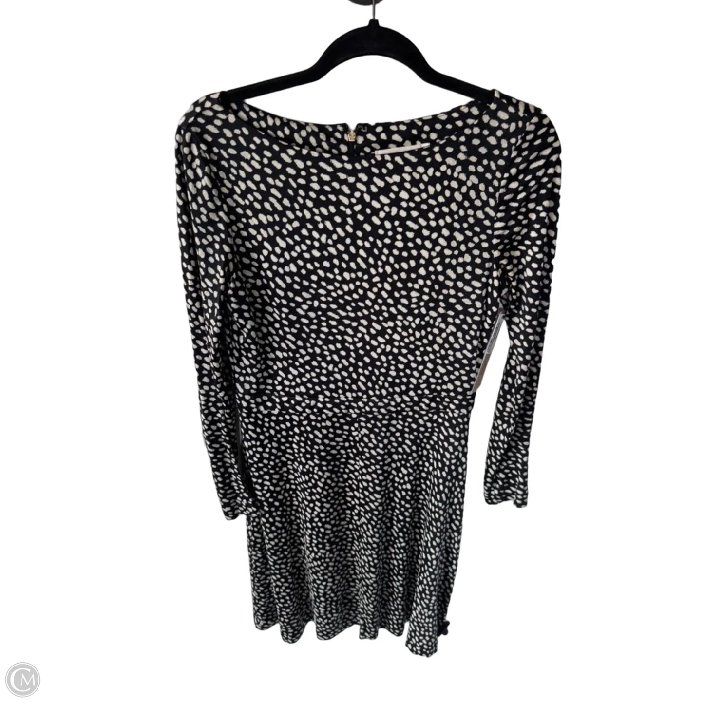 Dress Designer By Tory Burch In Black & Cream, Size: S