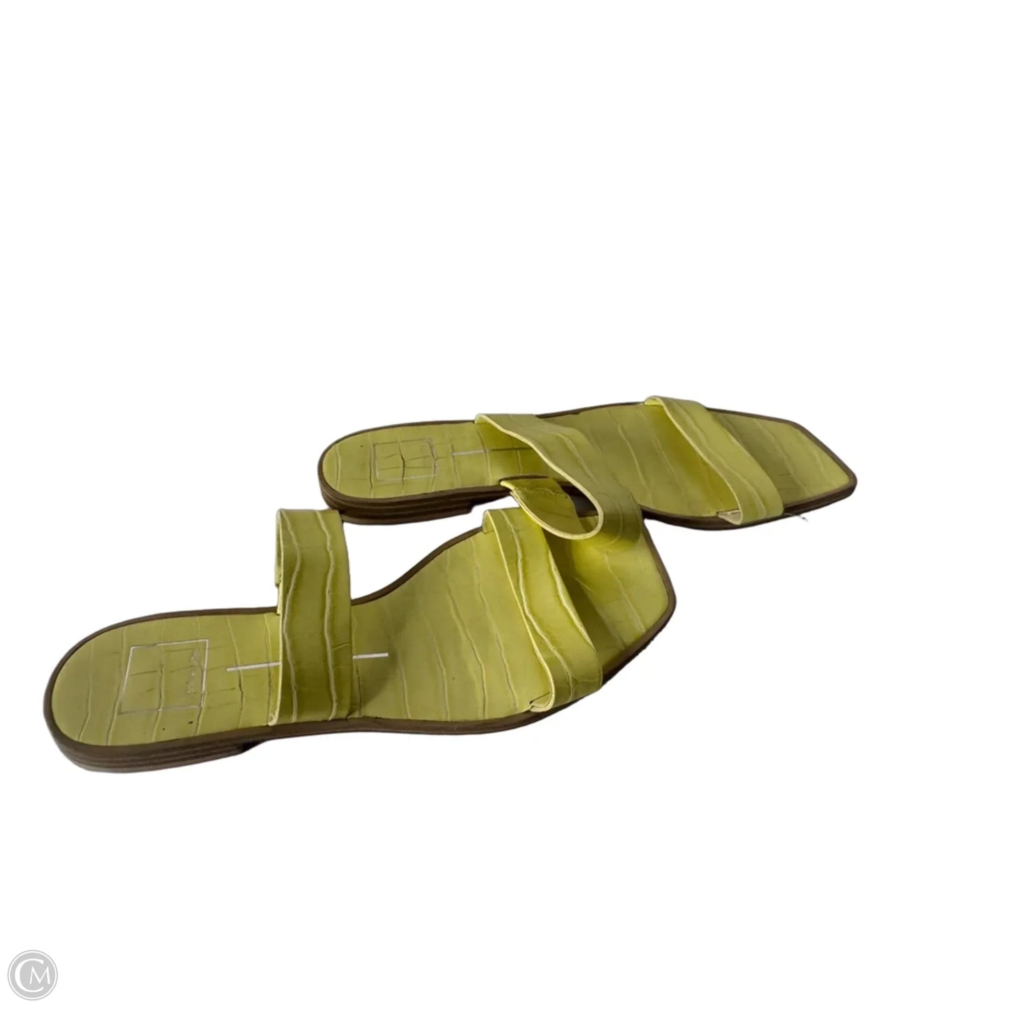 Sandals Flats By Dolce Vita In Yellow, Size: 9