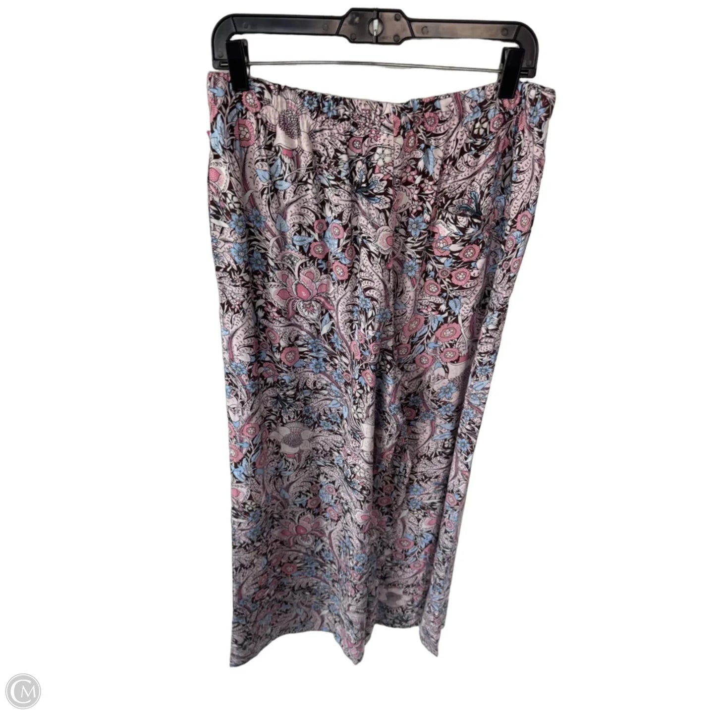 Pajamas 2pc By Clothes Mentor In Brown & Pink, Size: M