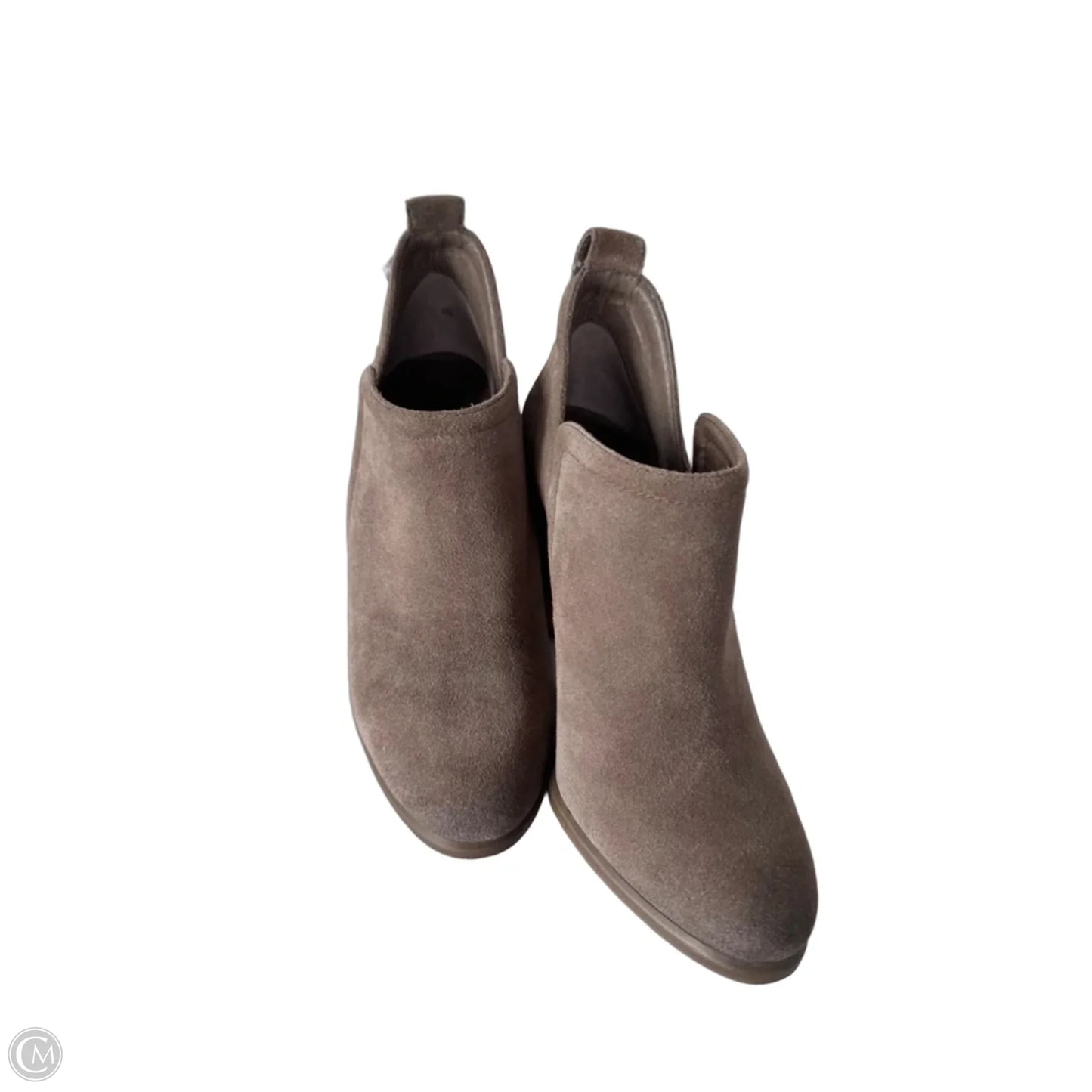 Boots Ankle Heels By Vince Camuto In Brown, Size: 5.5