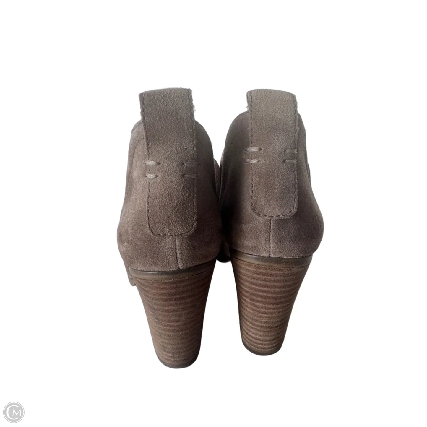 Boots Ankle Heels By Vince Camuto In Brown, Size: 5.5