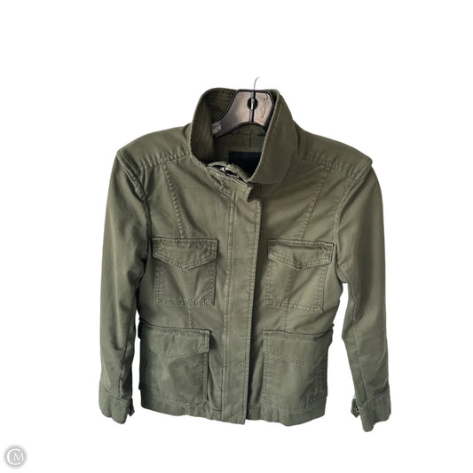Jacket Utility By White House Black Market In Green, Size: Xxsp