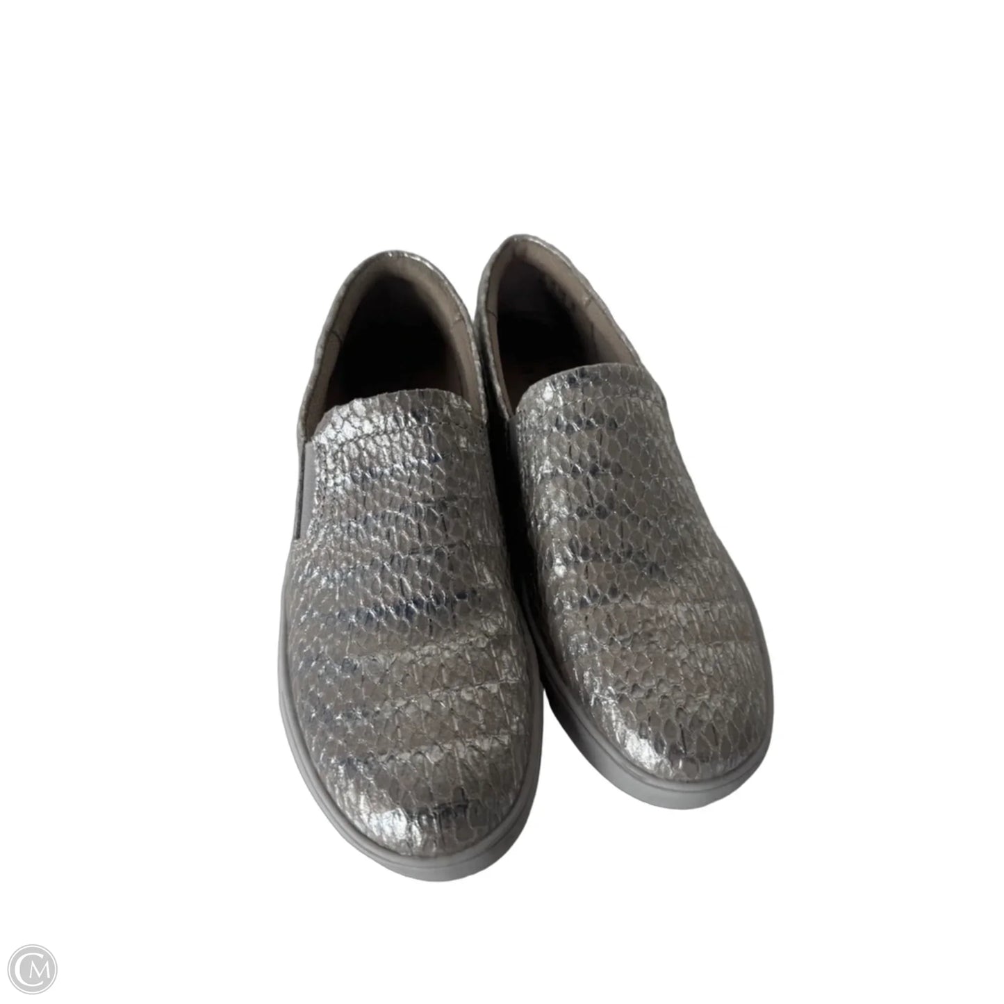 Shoes Flats By Naturalizer In Silver & Tan, Size: 9