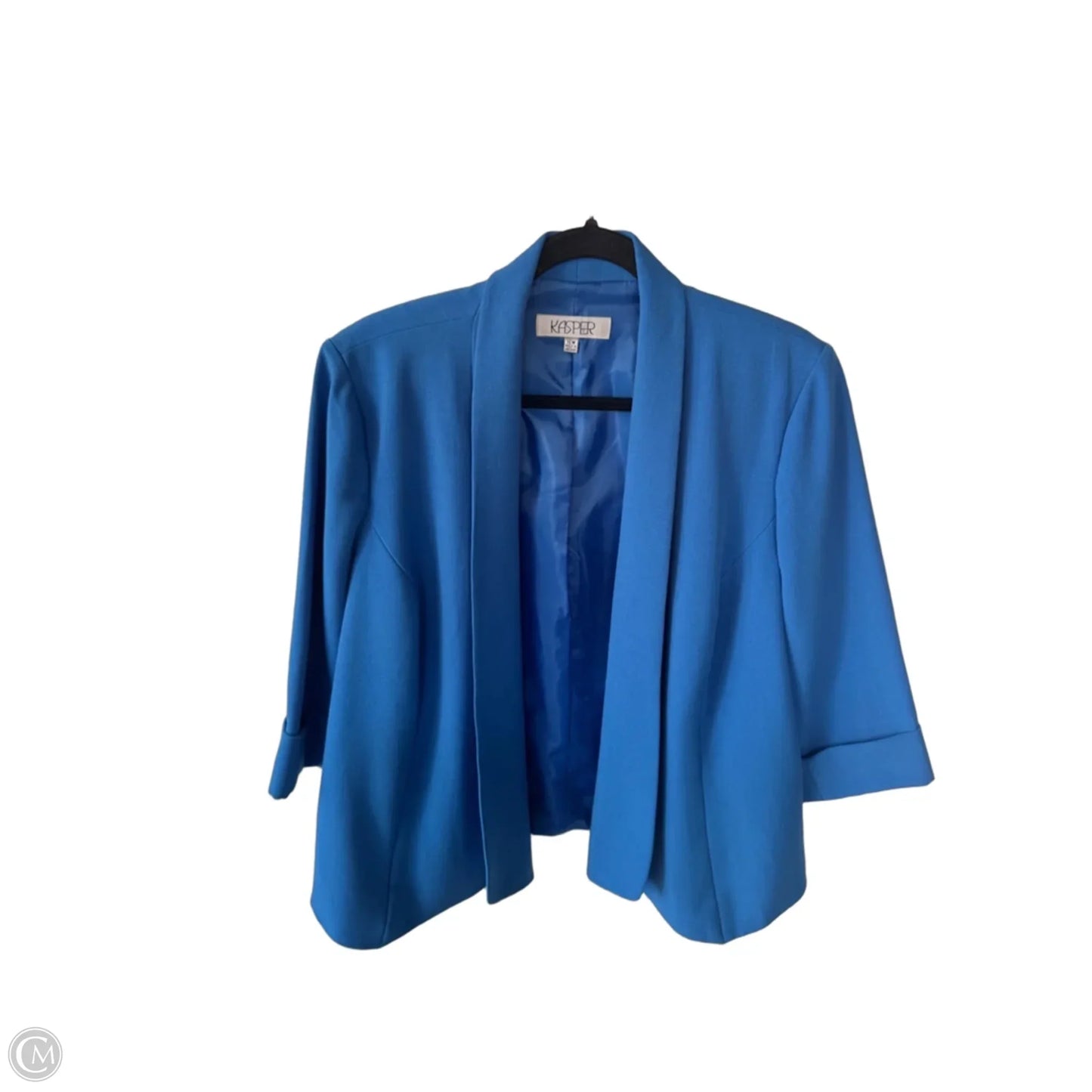 Blazer By Kasper In Blue, Size: Xl