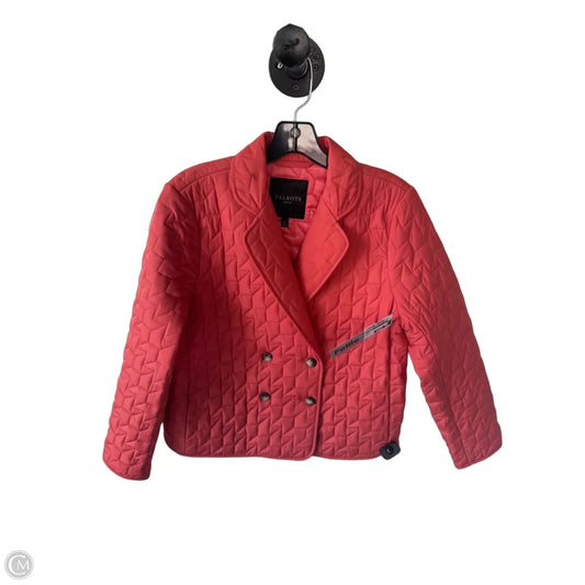 Jacket Puffer & Quilted By Talbots In Orange, Size: Mp